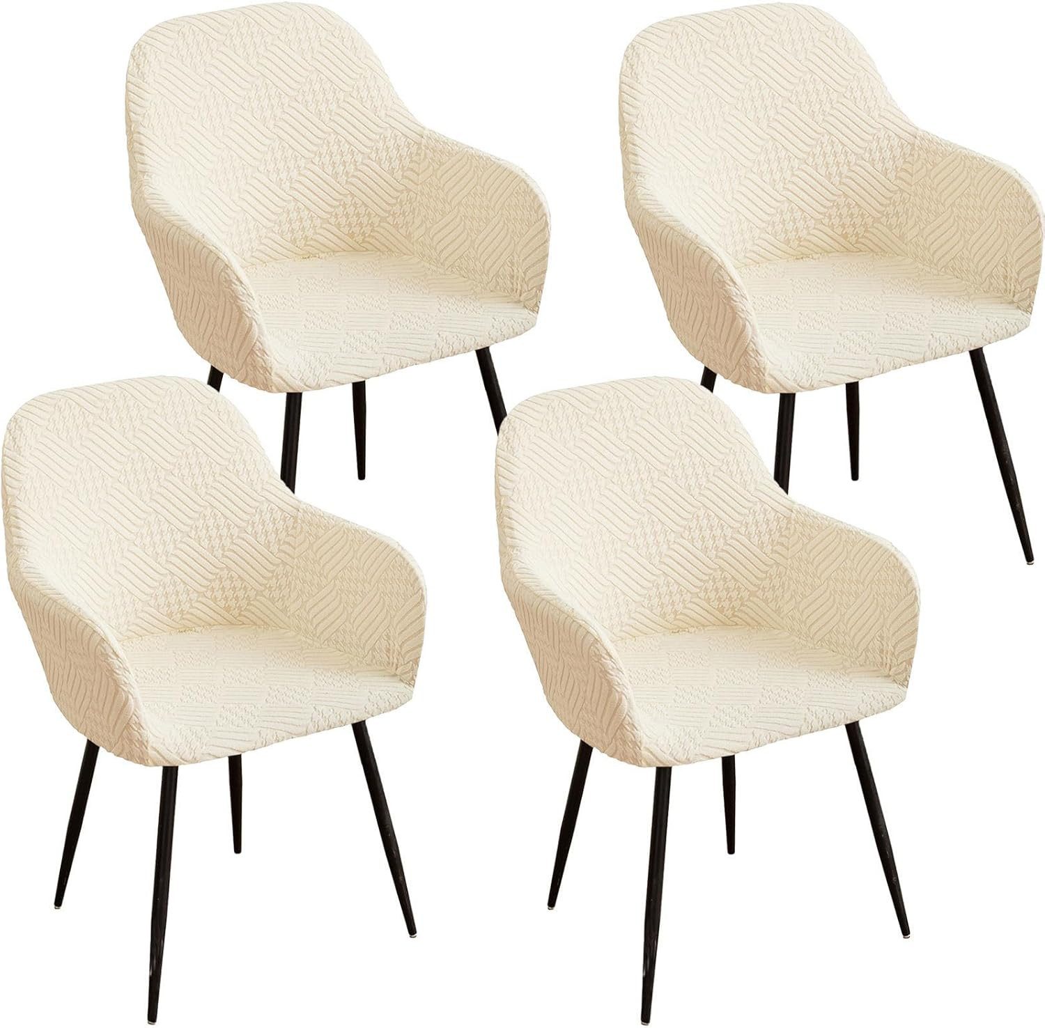 Coonoor Stuhlhusse Stuhlhussen Stretch Stuhlbezug Sesselbezug 2/4er Set, Sc günstig online kaufen