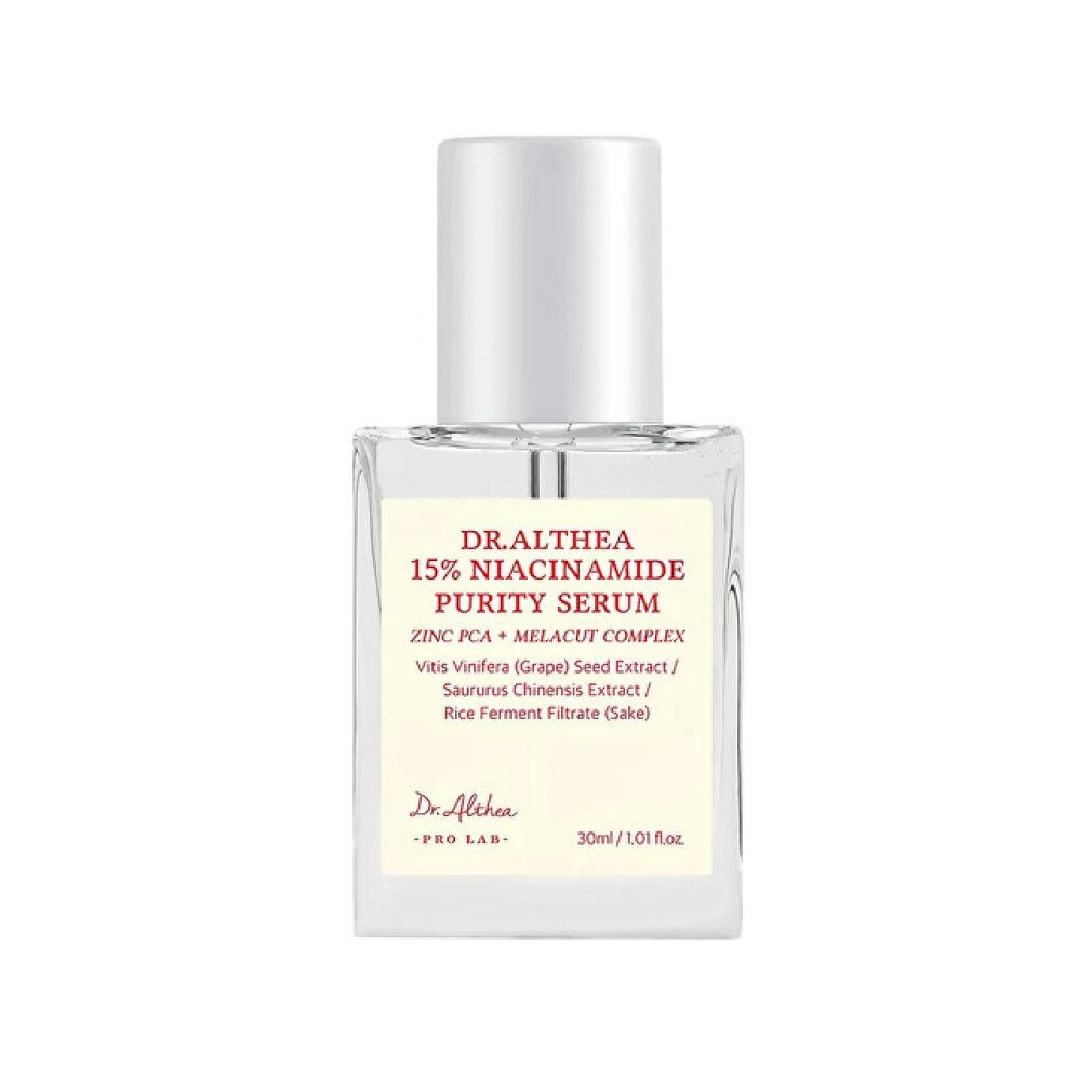 Dr. Althea Gesichtsmaske 15% Niacinamid Purity Serum Gesichtsserum mit 15% Niacinamid 30 ml