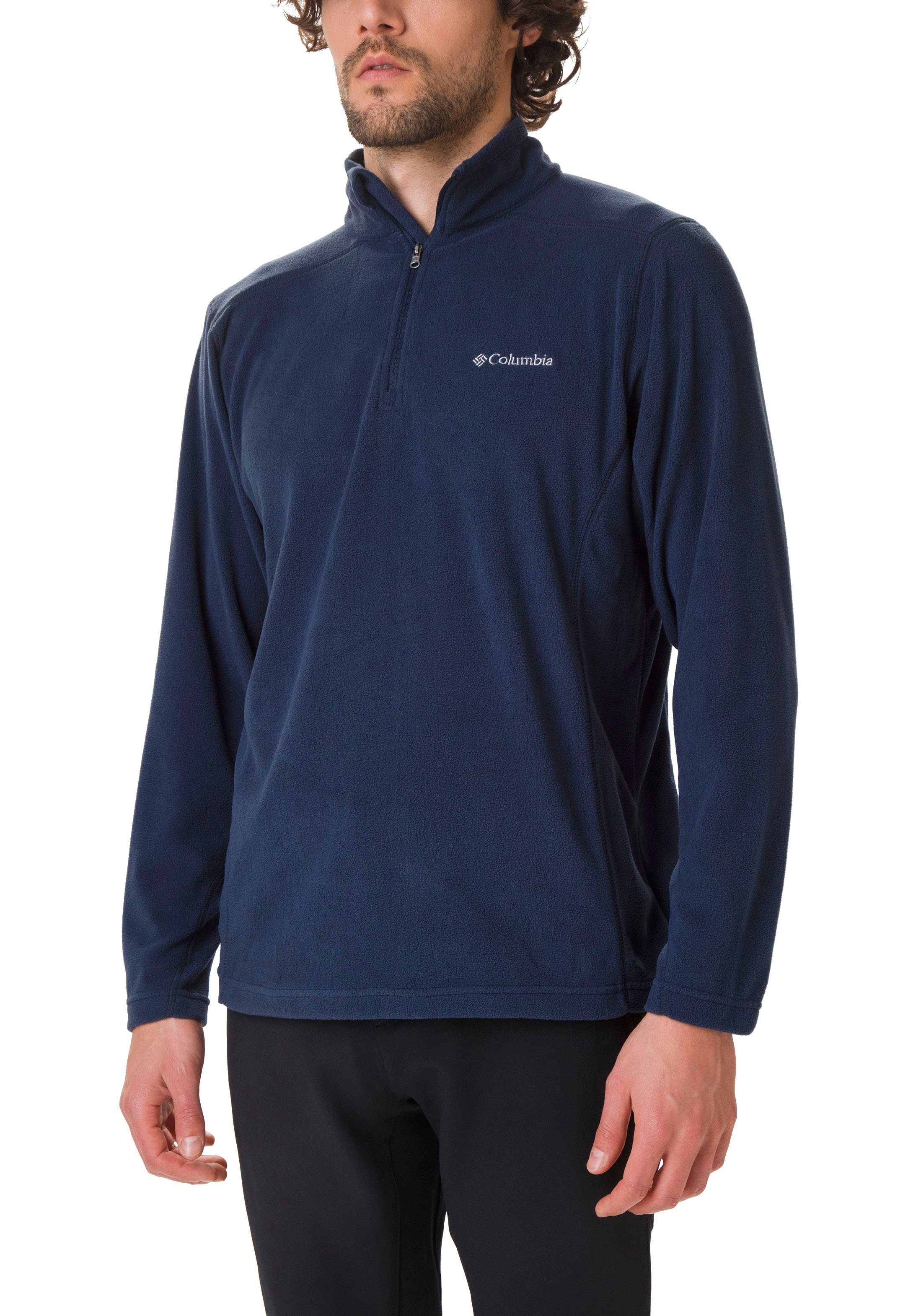 Columbia Fleecepullover Klamath Range™ II Half Zip, Stehkragen und  Reißverschluss mit Kinnschutz