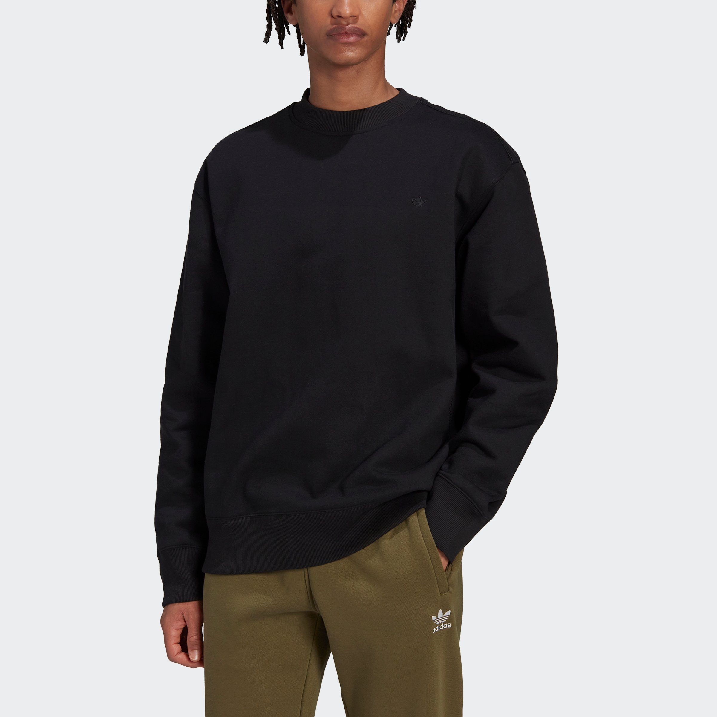 Crew Originals black adidas C Sweatshirt