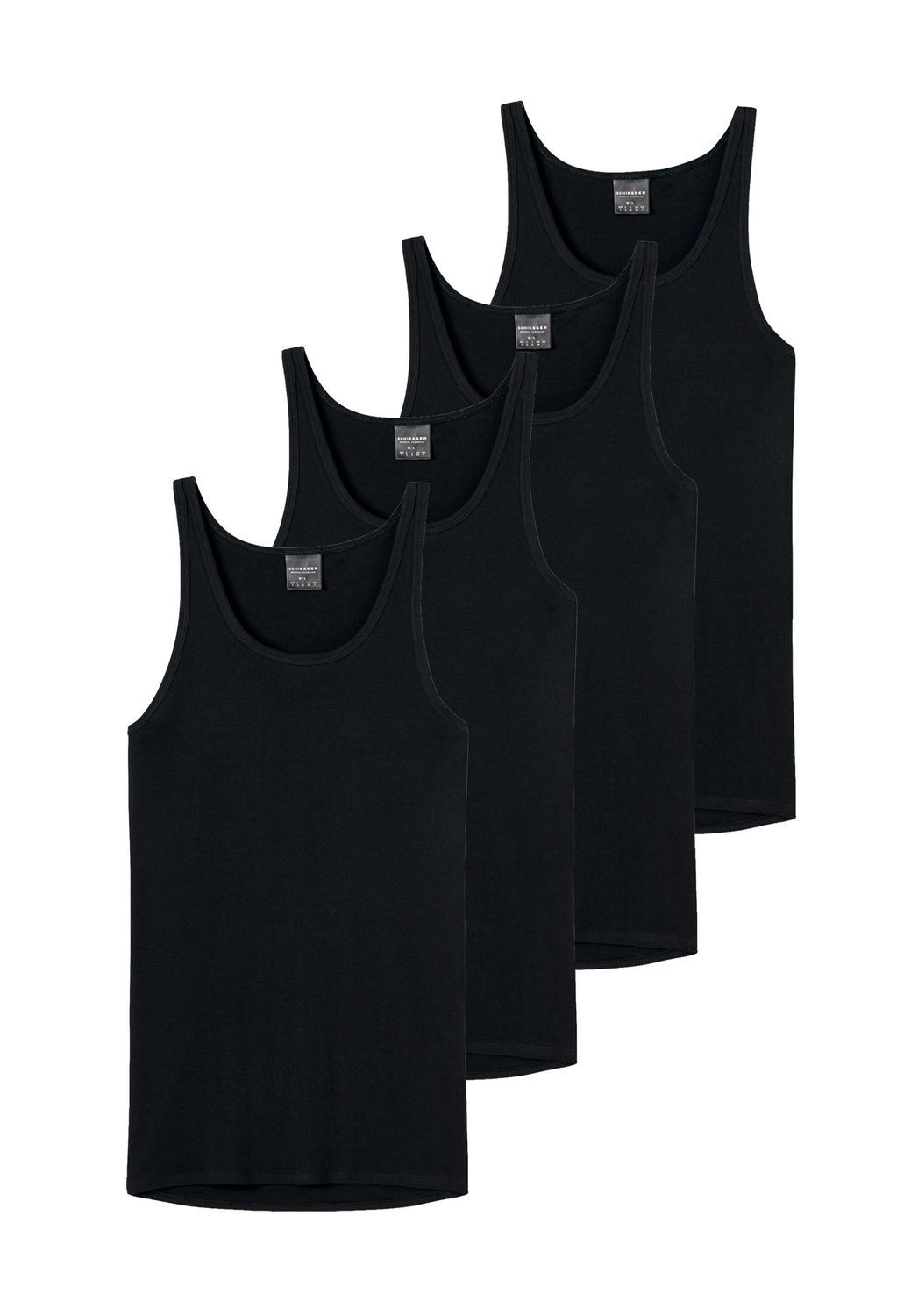 4 x schwarz