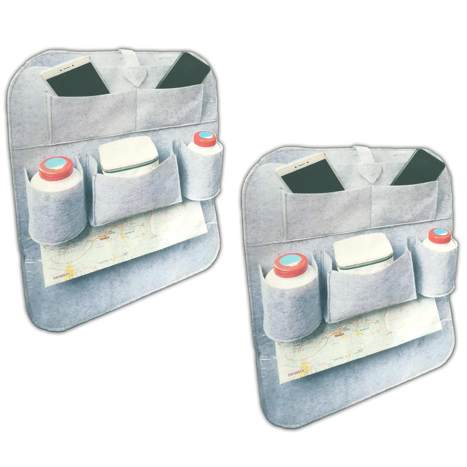 Rücksitzorganizer Auto Rücksitz Organizer Tasche Autositz Rücksitztasche KFZ Kinder
