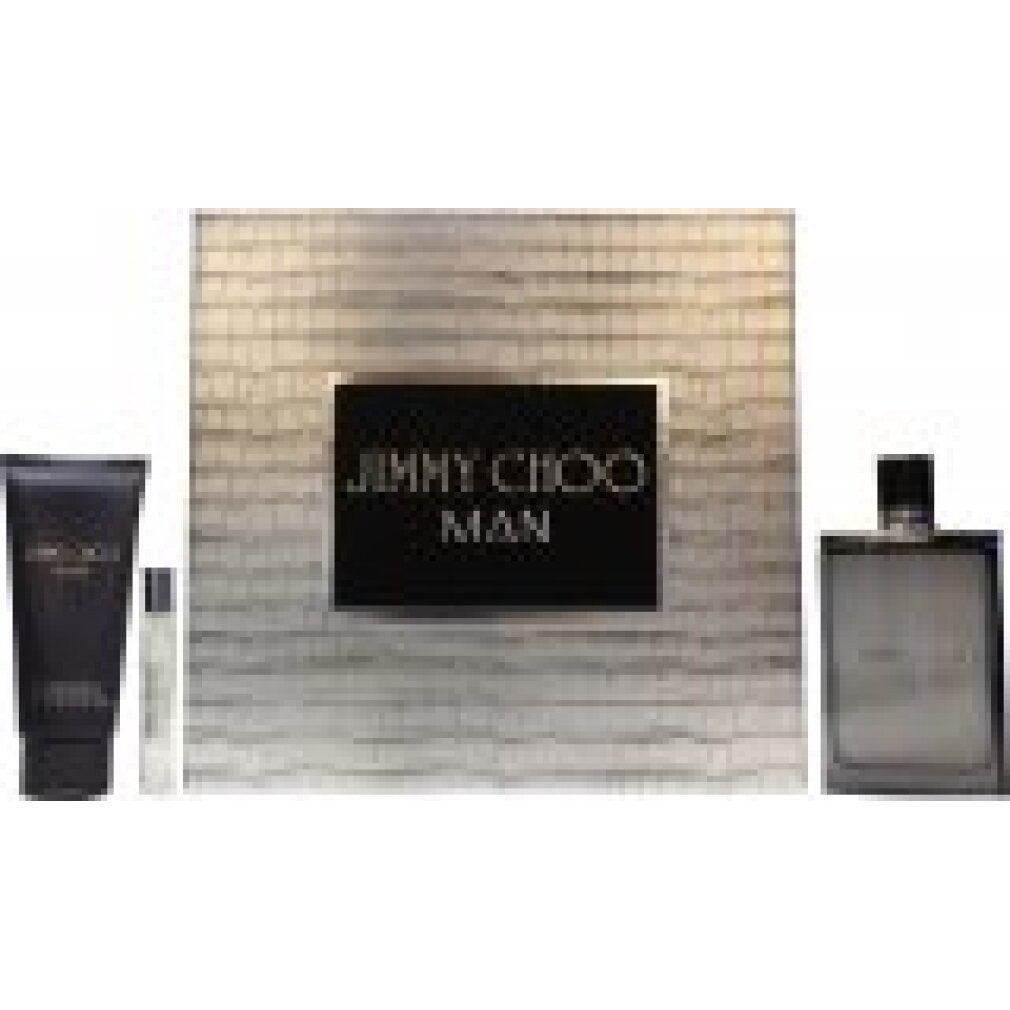 JIMMY CHOO Eau de Toilette Man et 100 Vap Sg Mini Cof -D