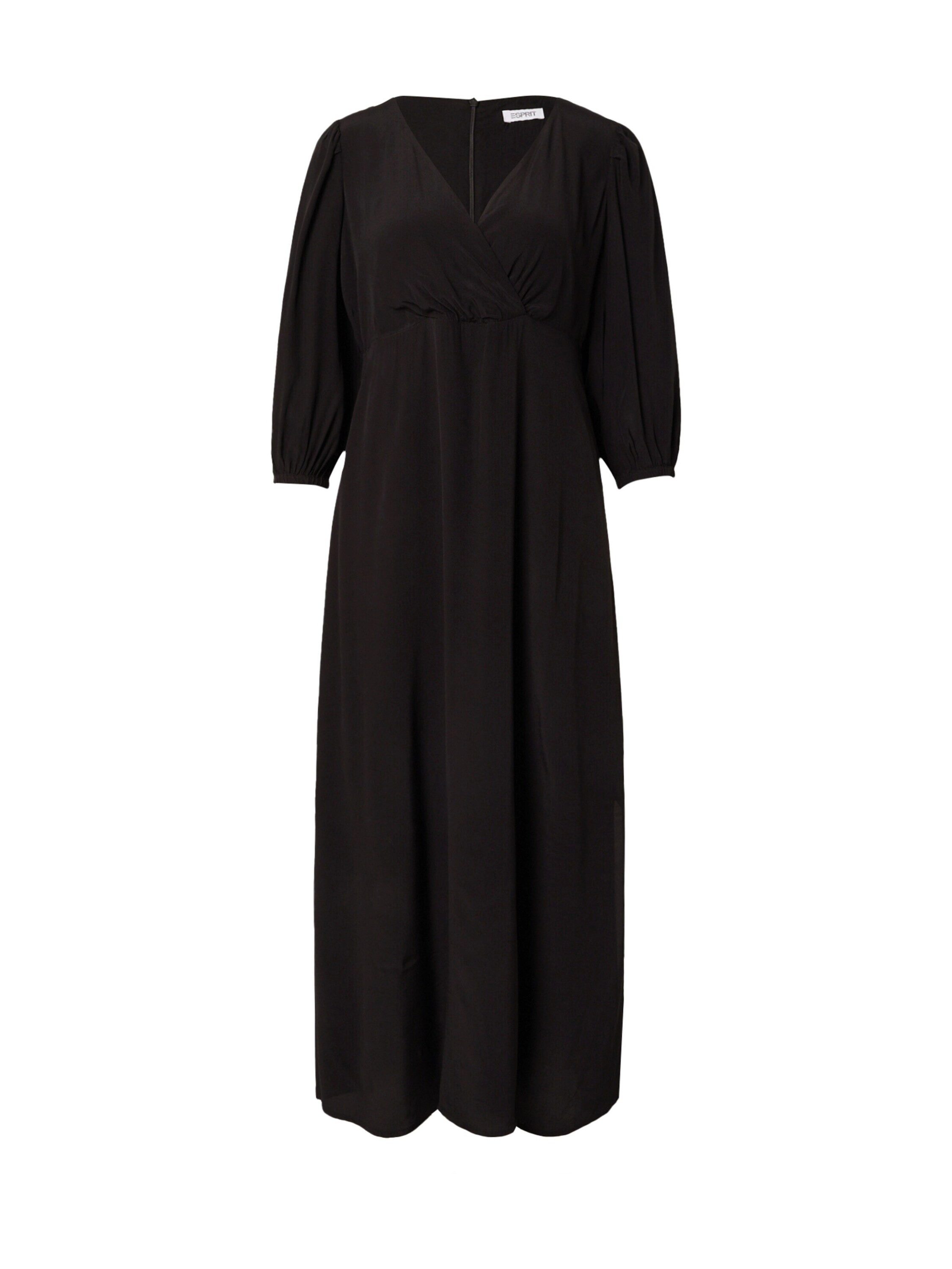 Esprit Maxikleid (1-tlg) Drapiert/gerafft