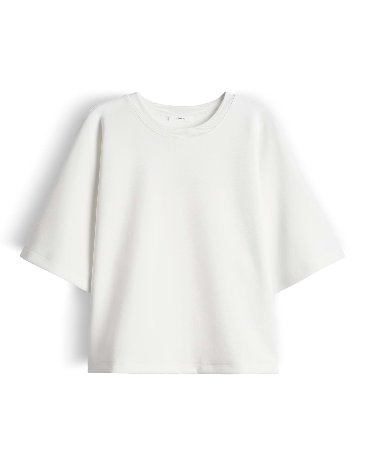 OPUS Sweatshirt Relaxed geschnittenes Sweatshirt aus Baumwoll-Mix Verkürzte günstig online kaufen