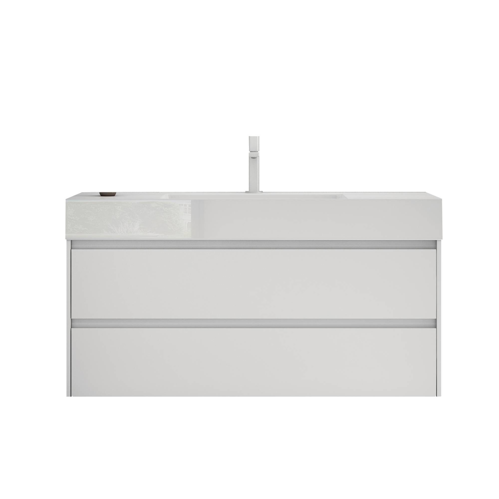 doporro Badmöbel-Set Badezimmermöbel Badezimmer Waschbecken Waschtisch Deep