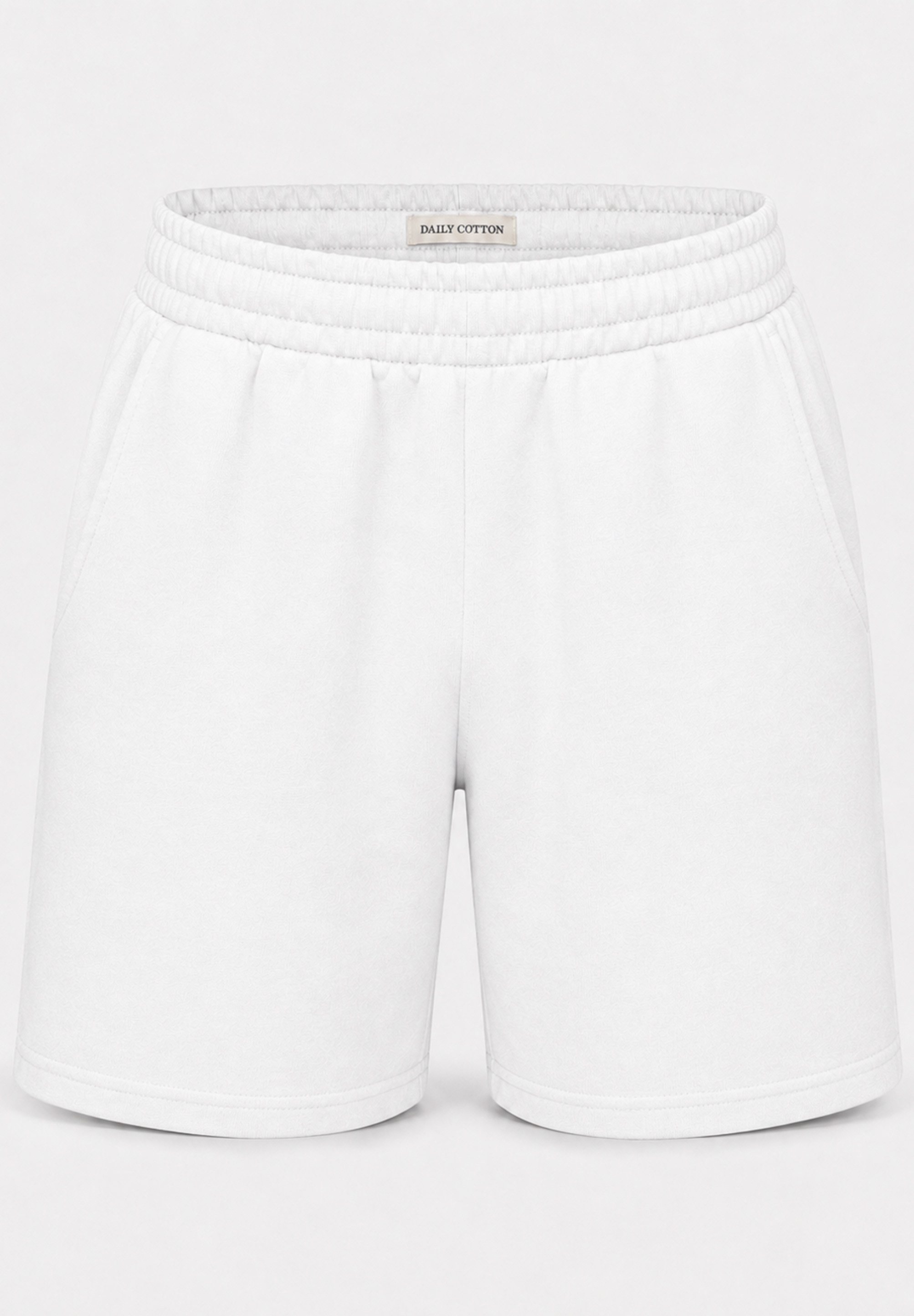 DAILY COTTON Sweatshorts Kurze Hose im lockeren Relaxed-Fit Sportshorts als Sommershorts aus 100% Bauwmolle