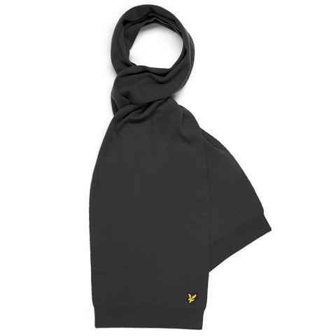 Lyle & Scott Strickschal Warmer, Vielseitige Länge, Kultiges Adler-Logo