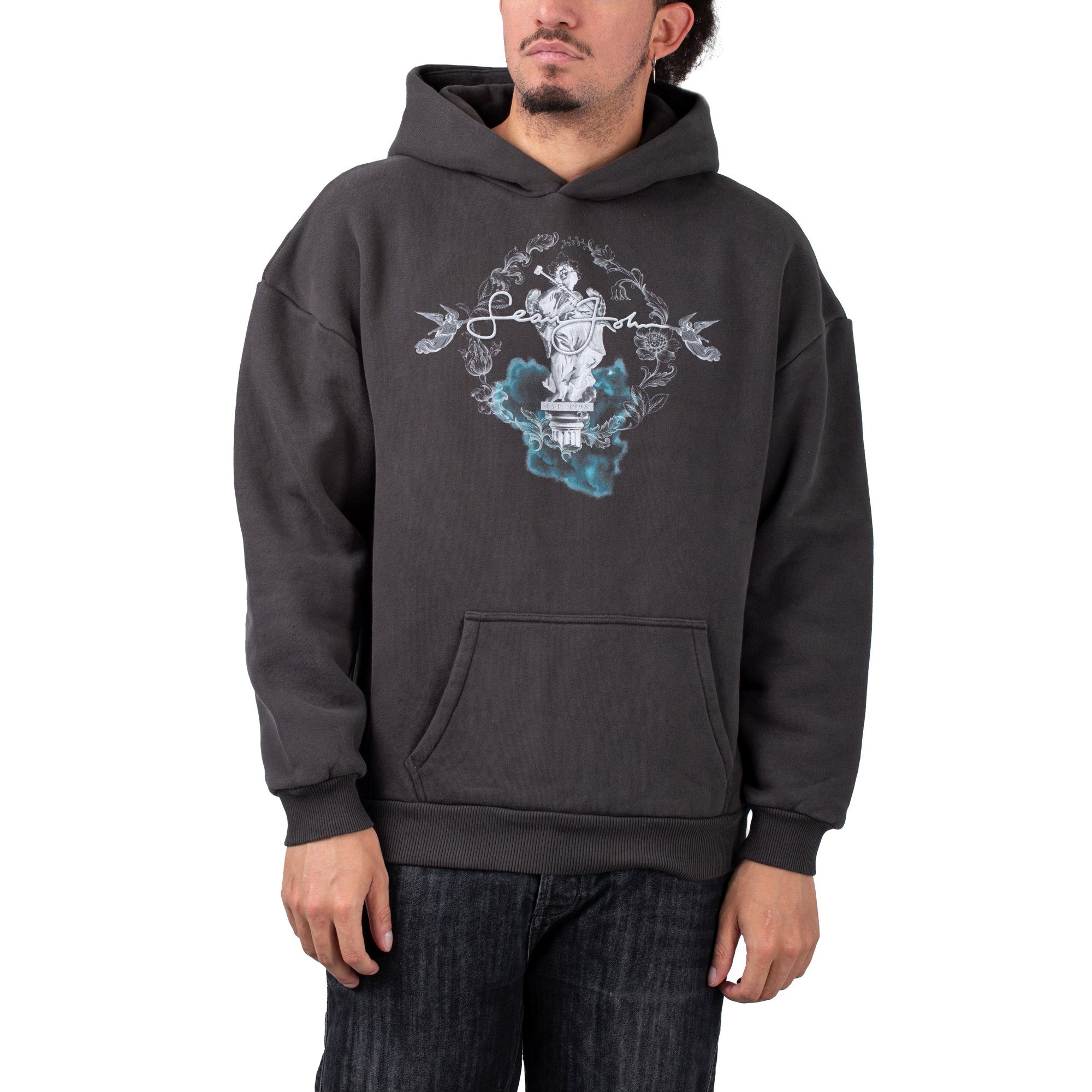 Hoodie Sean John Script Logo Angel Hoodie