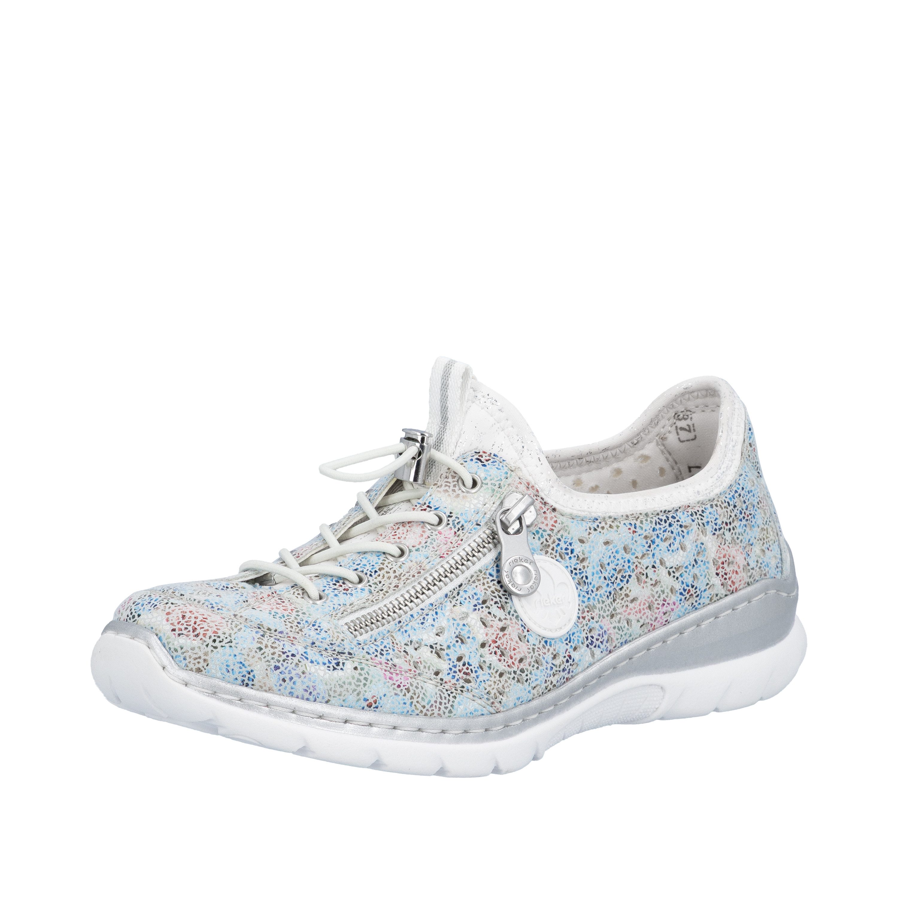 Rieker Slip-On Sneaker Schlupfschuh, Freizeitsneaker, Halbschuh mit MemoSoft-Ausstattung