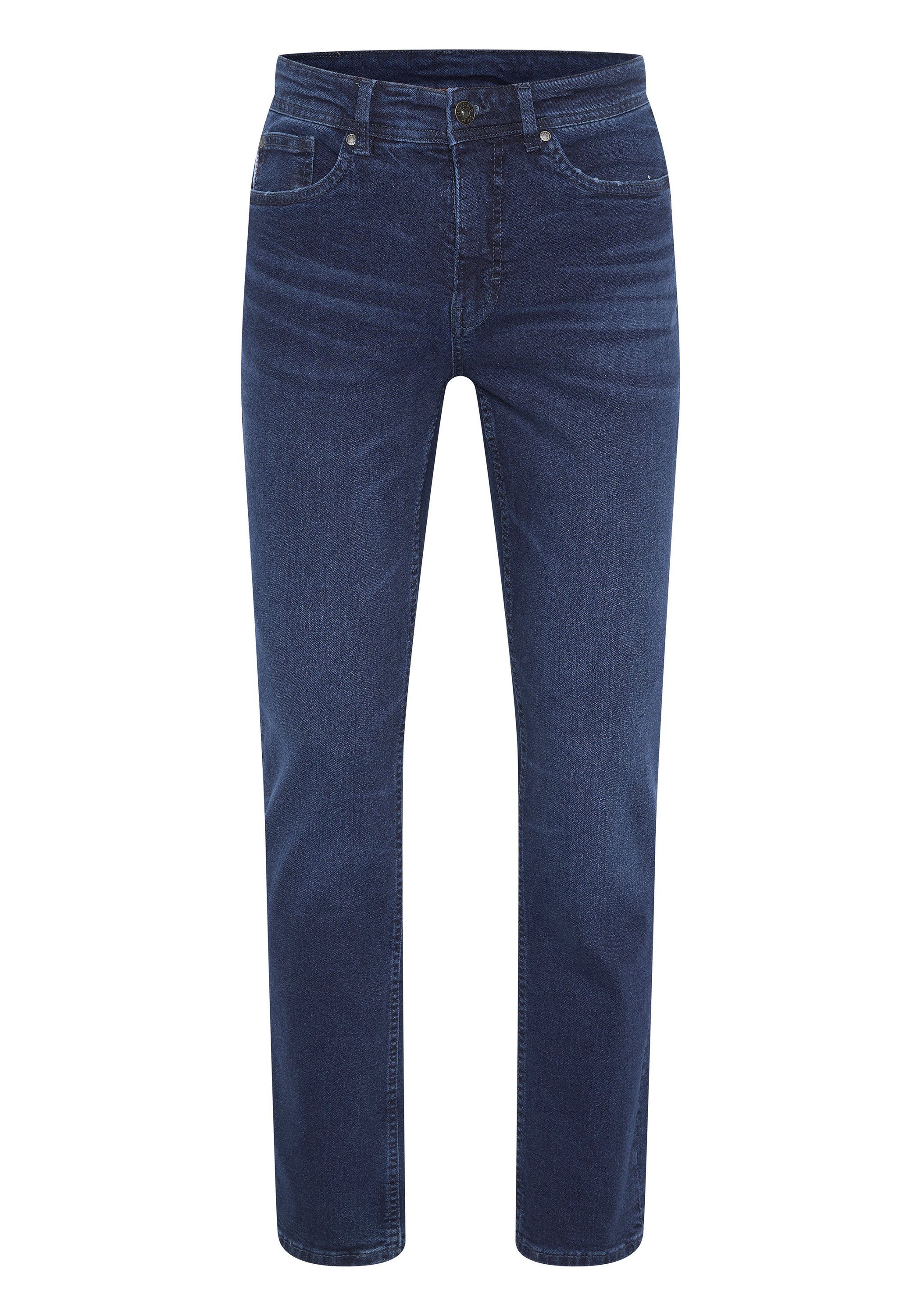 Slim-fit-Jeans Dark & Co mit Blue JZ 48 Used-Effekten