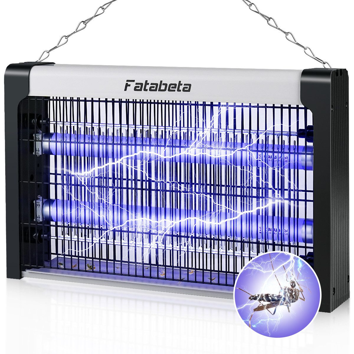 FATABETA Insektenvernichter, Insektenvernichter Elektrisch für Familien mit Kindern und Schwangeren