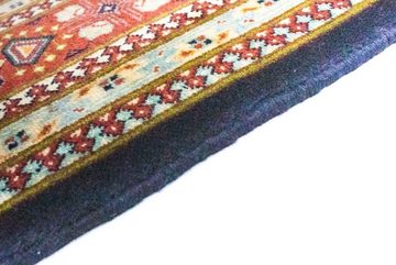 Wollteppich Abadeh Teppich handgeknüpft dunkelblau, morgenland, rechteckig, Höhe: 7 mm, handgeknüpft