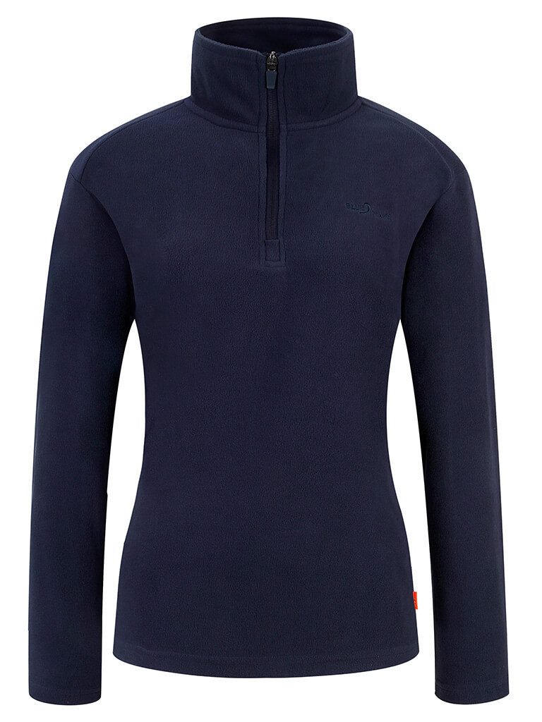 Blue Wave Fleecejacke Nika Damen Half-Zip Fleece-Pullover Nika mit Stehkrag günstig online kaufen