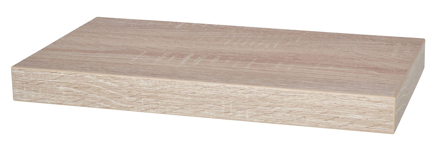 Levandeo® Wandregal, Wandboard Eiche Sonoma Bord Board Wandregal Regal Bobby 40cm