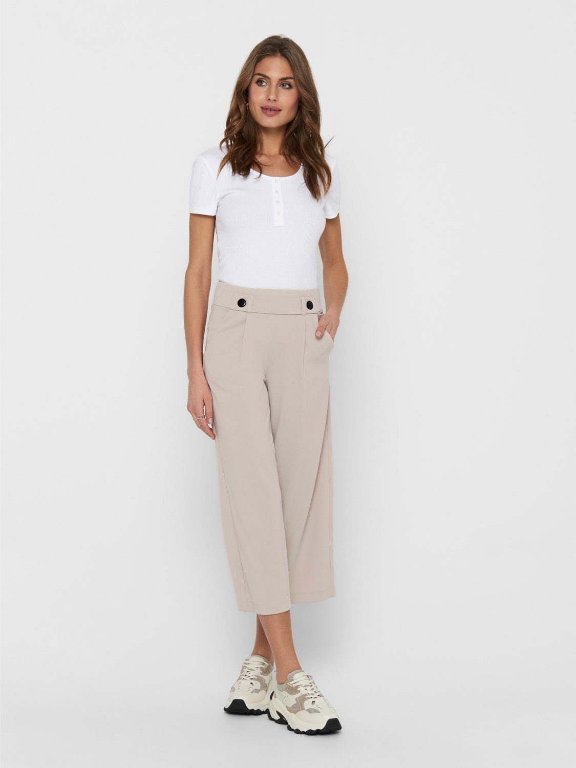 JACQUELINE de YONG Stoffhose Wide Fit günstig online kaufen