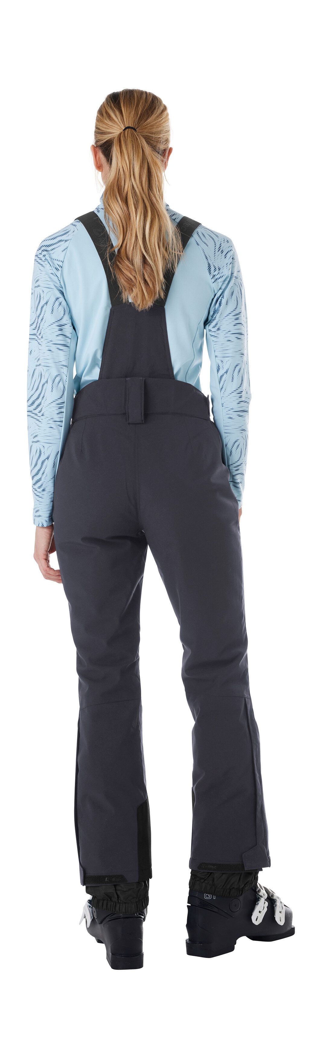Killtec Skihose KSW 249 WMN SKI PNTS Wasser- und winddicht, abnehmbare Träger, verstellbare Taille