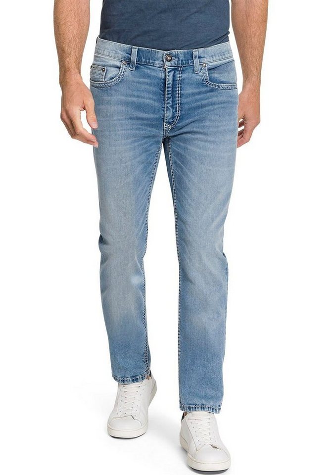 Pioneer Authentic Jeans 5-Pocket-Jeans Rando Handcrafted, Regular Fit |  Bequeme Passform / normale Bundhöhe