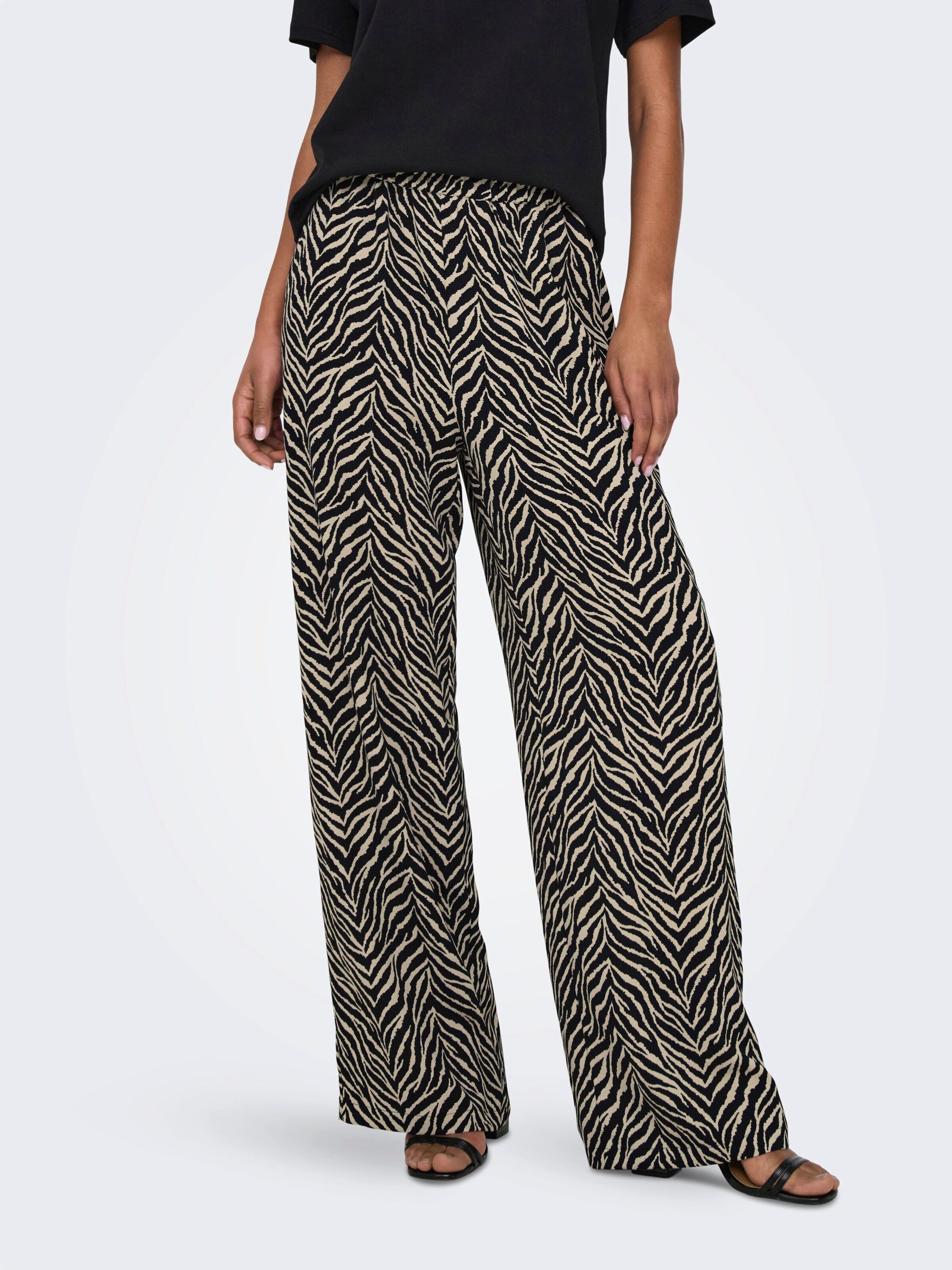 ONLY Stoffhose ONLKatty (1-tlg) Drapiert/gerafft