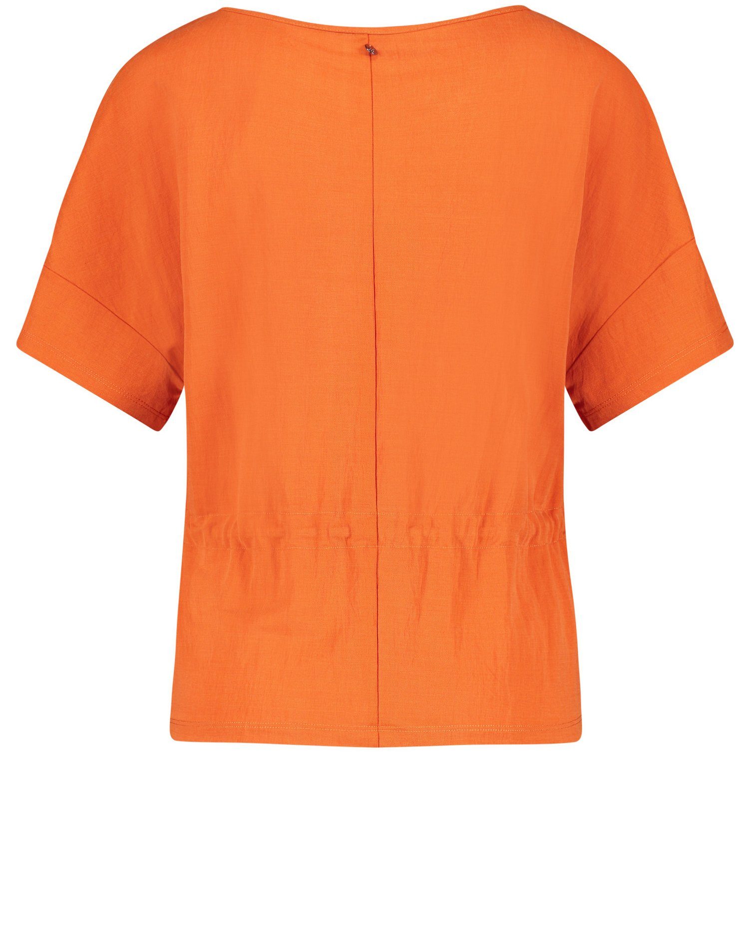 Damen Shirts GERRY WEBER Kurzarmshirt Shirt mit Raffdetail (1-tlg)