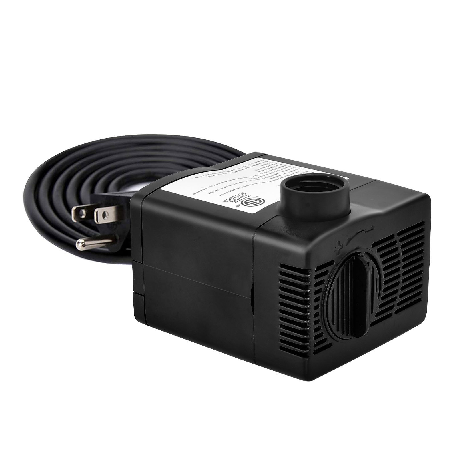 COSTWAY Wasserpumpe, 1450 L/h, mit 2,5 m hohem Hub & 3 Düsen, 30 W