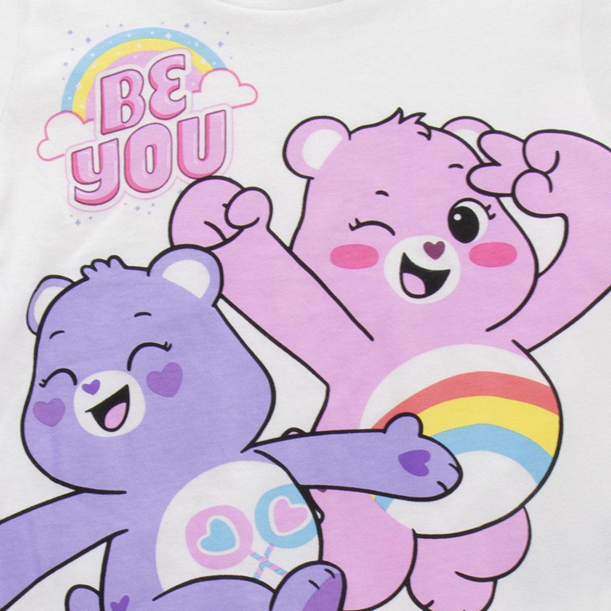 Care Bears Pyjama kurzer Pyjama Single Jersey aus Baumwolle für Schlafen und Freizeit (2 Stück)