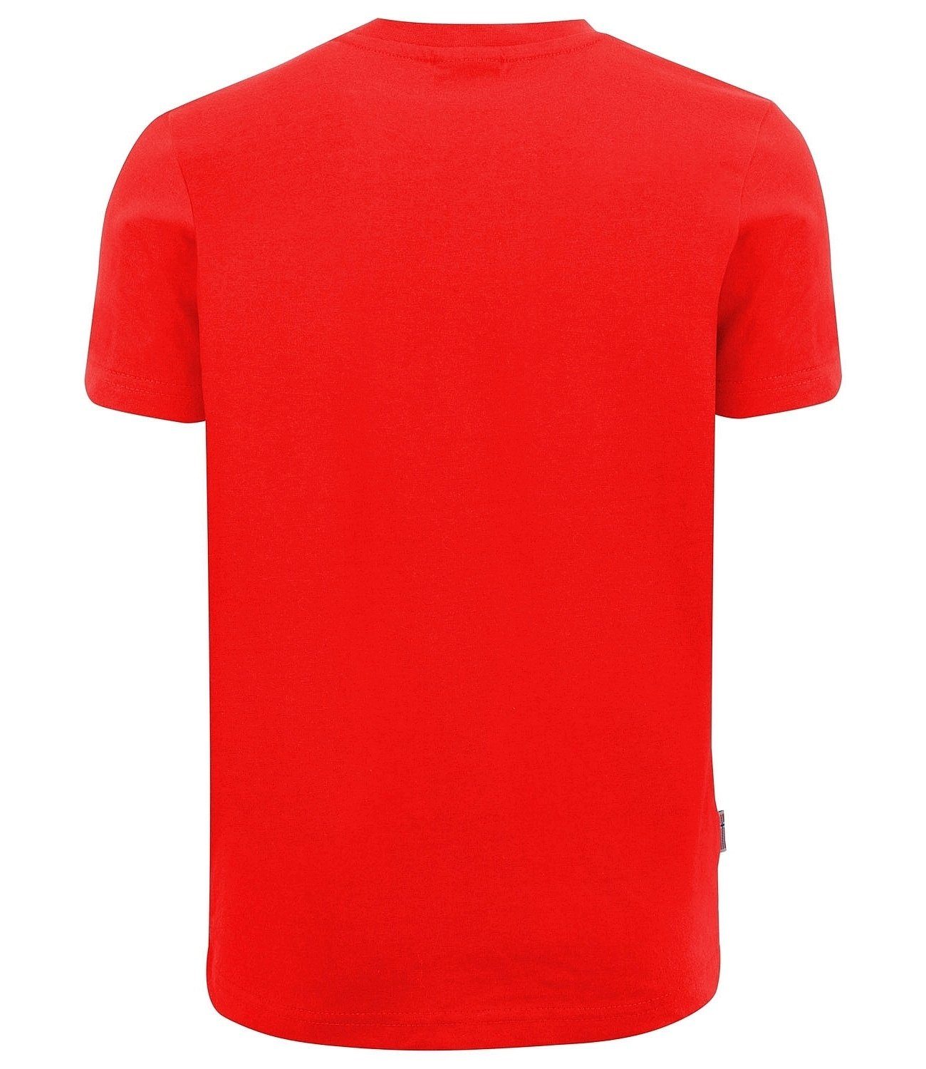 Rot/Marineblau T-Shirt TROLLKIDS Pointillism