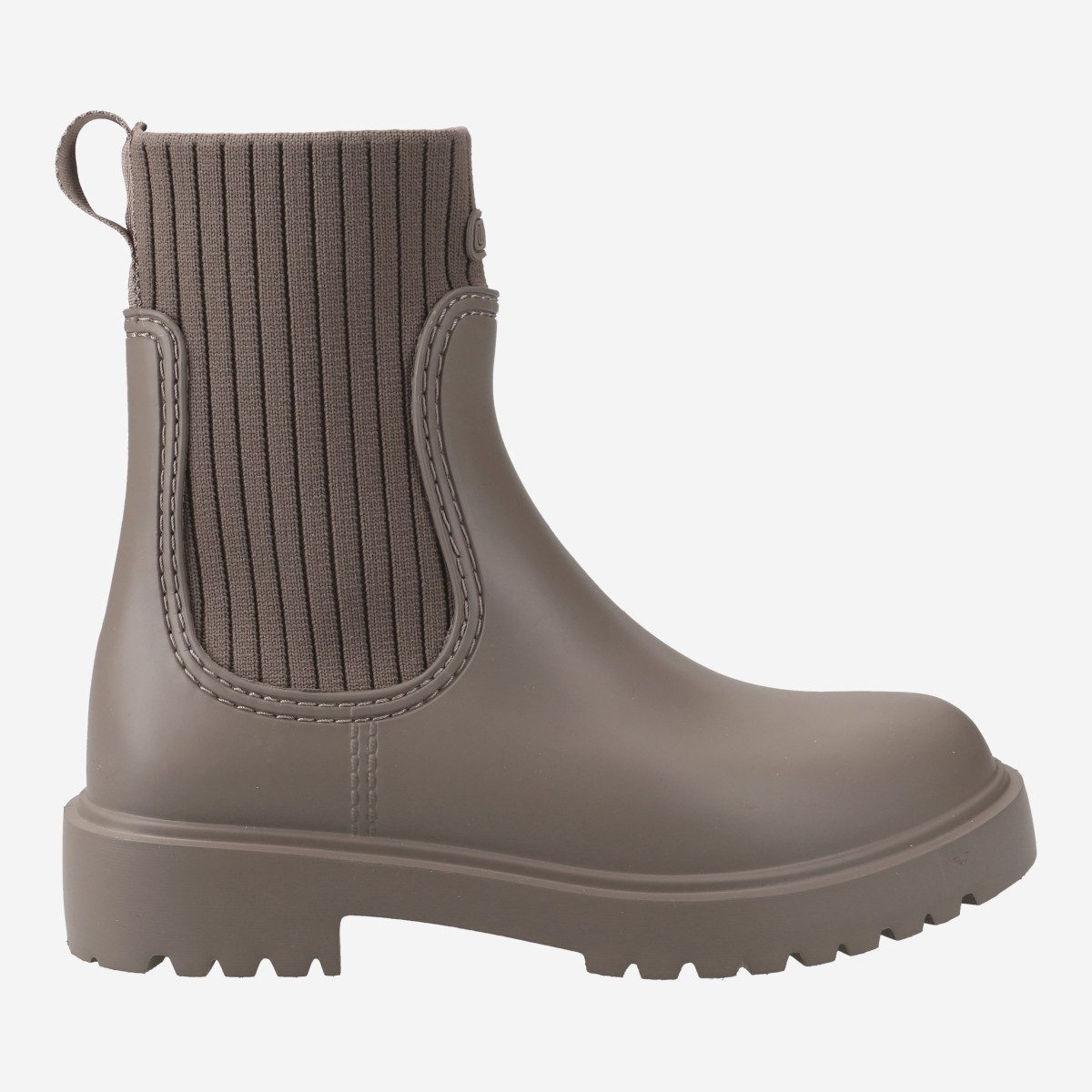 Unisa FAYNAR_RIB TOPO, Stiefeletten in Beige für Damen Stiefelette