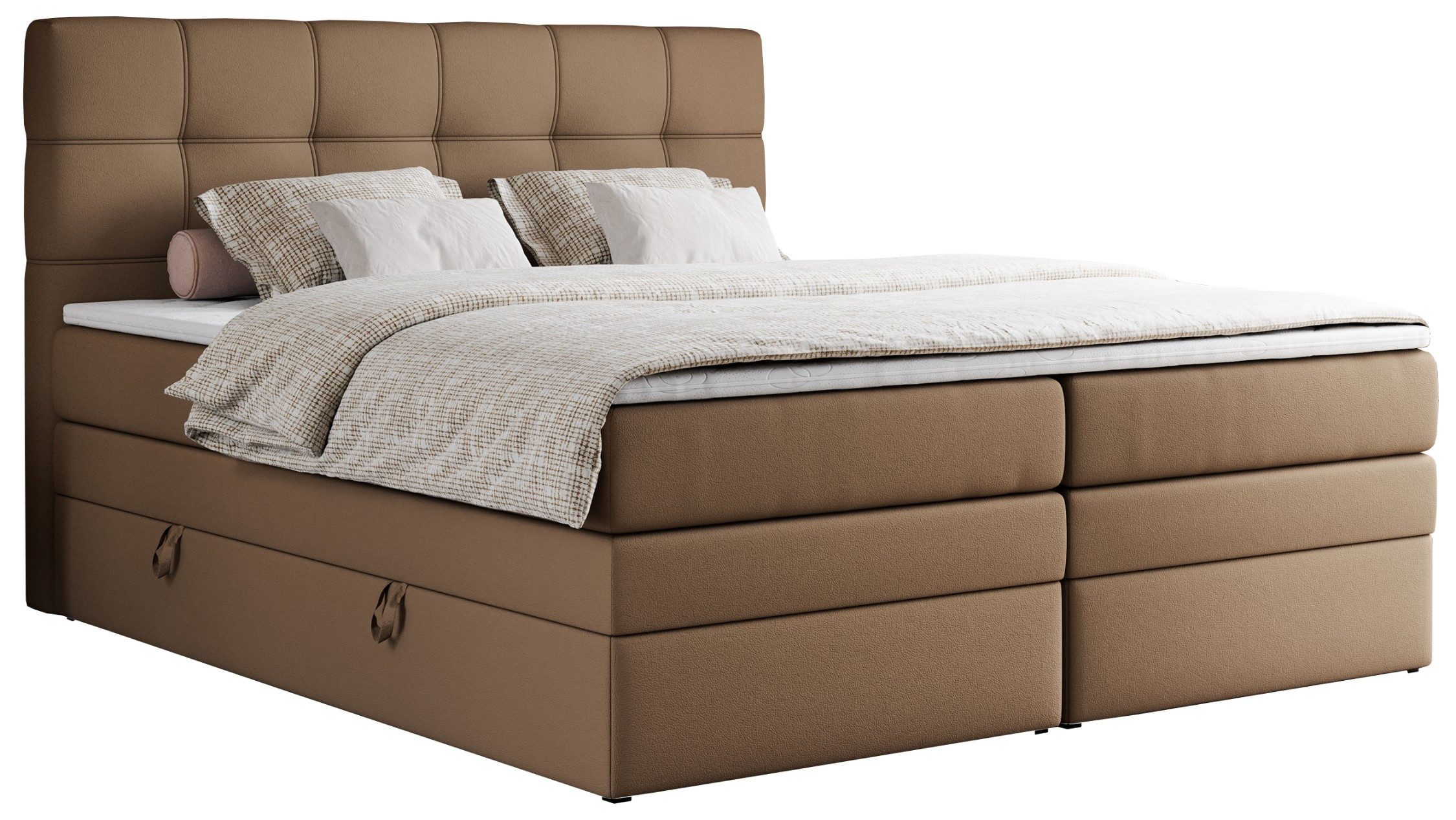 MKS MÖBEL Boxspringbett ERNI KING (T30-Schaum, günstig online kaufen