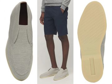 Loro Piana LORO PIANA Ankle Boots Open Walk Rib Knit Wish® Loafers Schuhe Slipper Sneaker