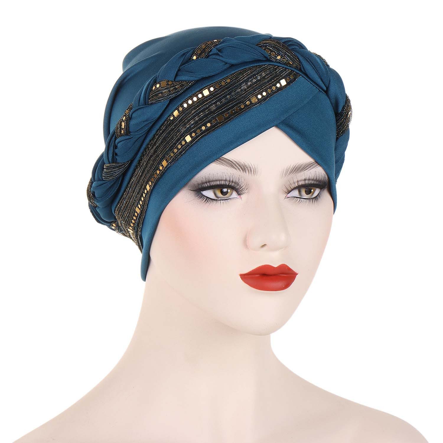 Zaewry Kopftuch Chemo Turban für Damen, Kopfbedeckung Beanie Mütze