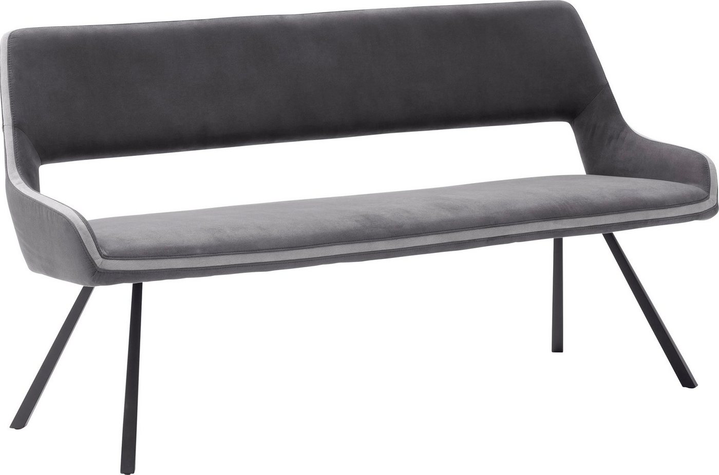 MCA furniture Sitzbank »Bayonne«, bis max. 280 kg belastbar, Komfortsitzhöhe 50 cm, wahlweise 155 cm-175 cm breite-HomeTrends