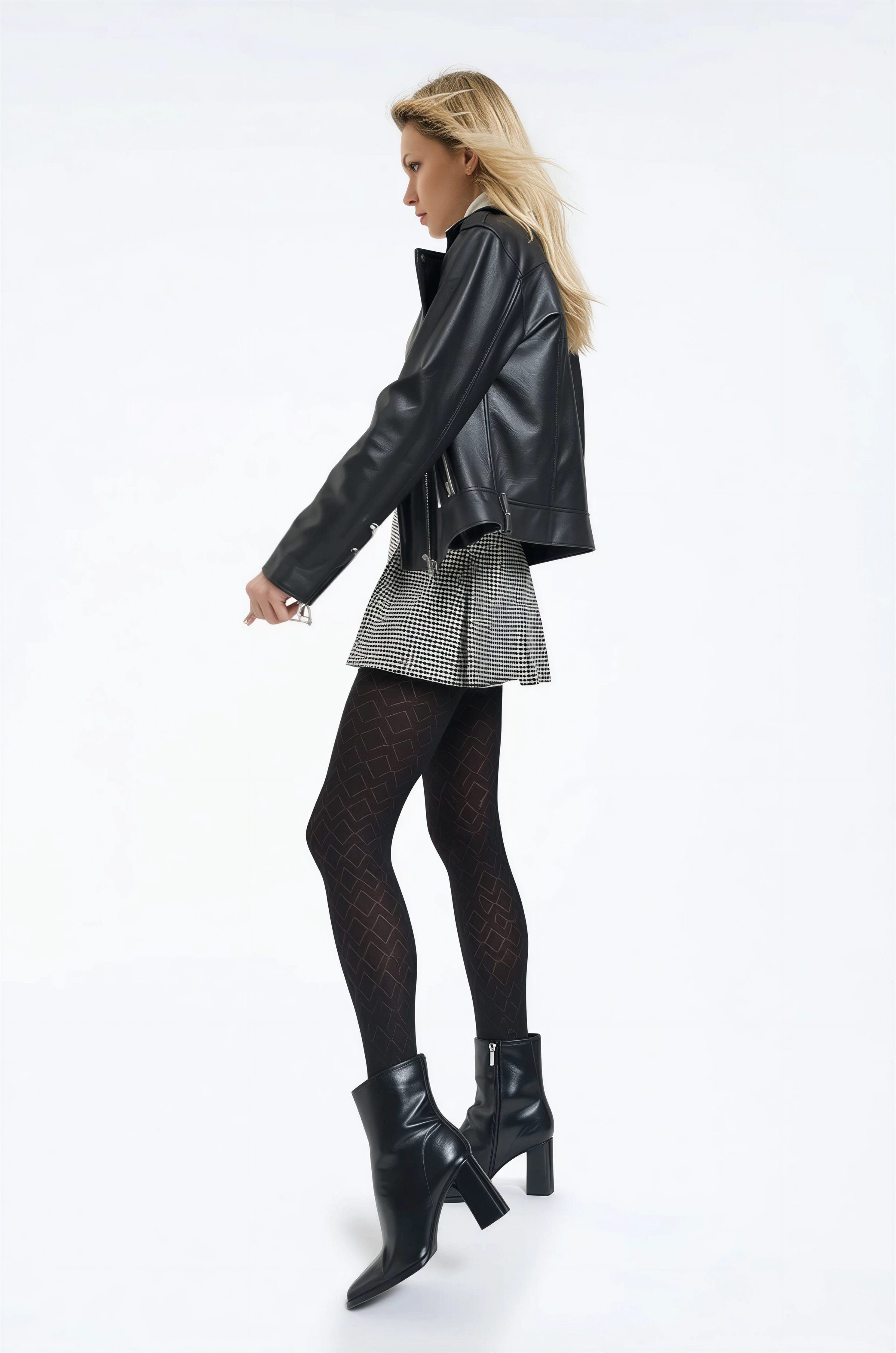 Mura Netzstrumpfhose Mikrofaser OMBRE 60 DEN 60 DEN (Packung 1 St. 1er-Pack) elegant