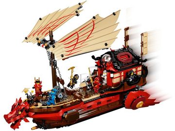 LEGO® Konstruktionsspielsteine LEGO® NINJAGO® - Ninja-Flugsegler, (Set, 1781 St)