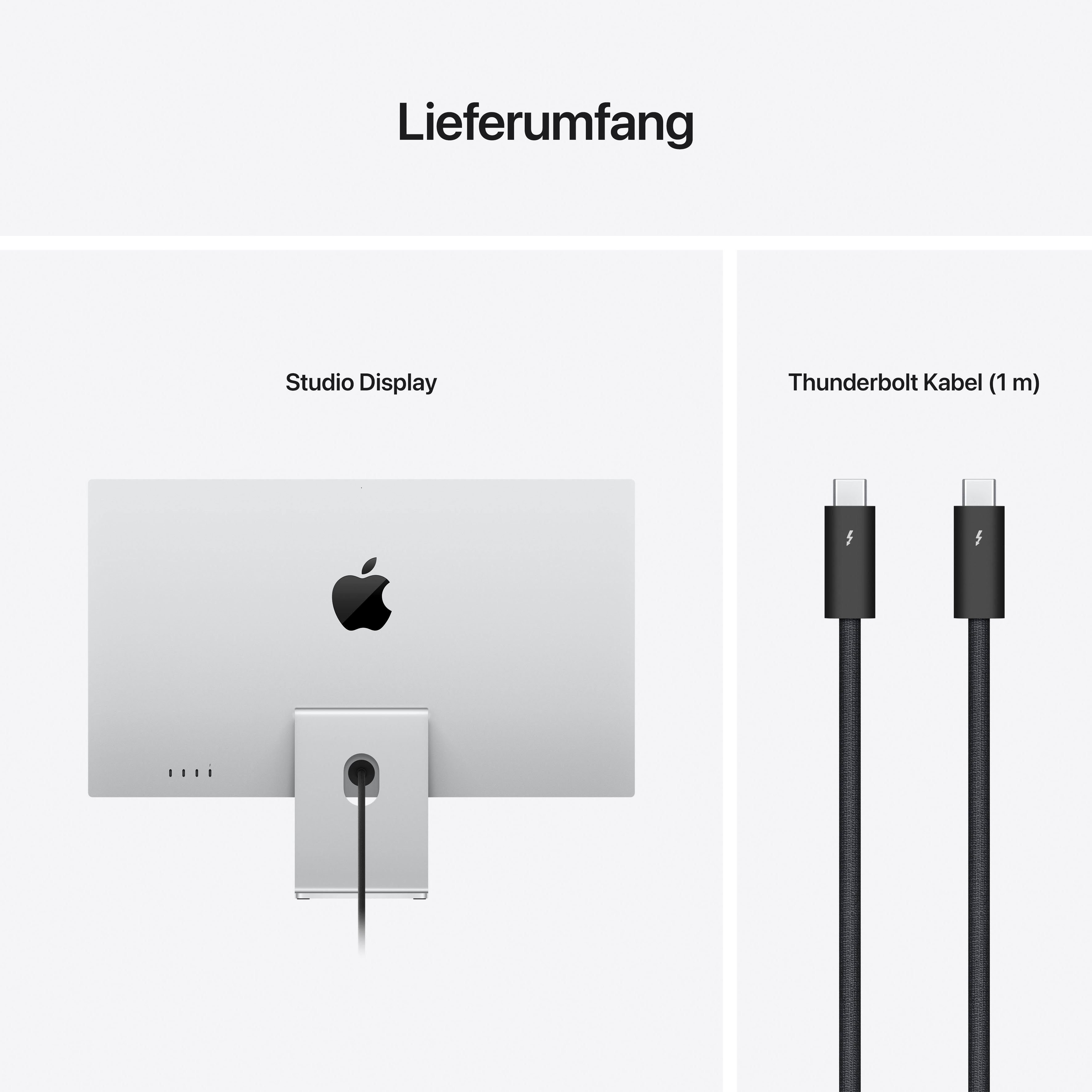 Apple Studio Display LCD-Monitor Hz, 2880 px, ", 5120 Nanotexturglas) (68,3 cm/27 LED, 60 x