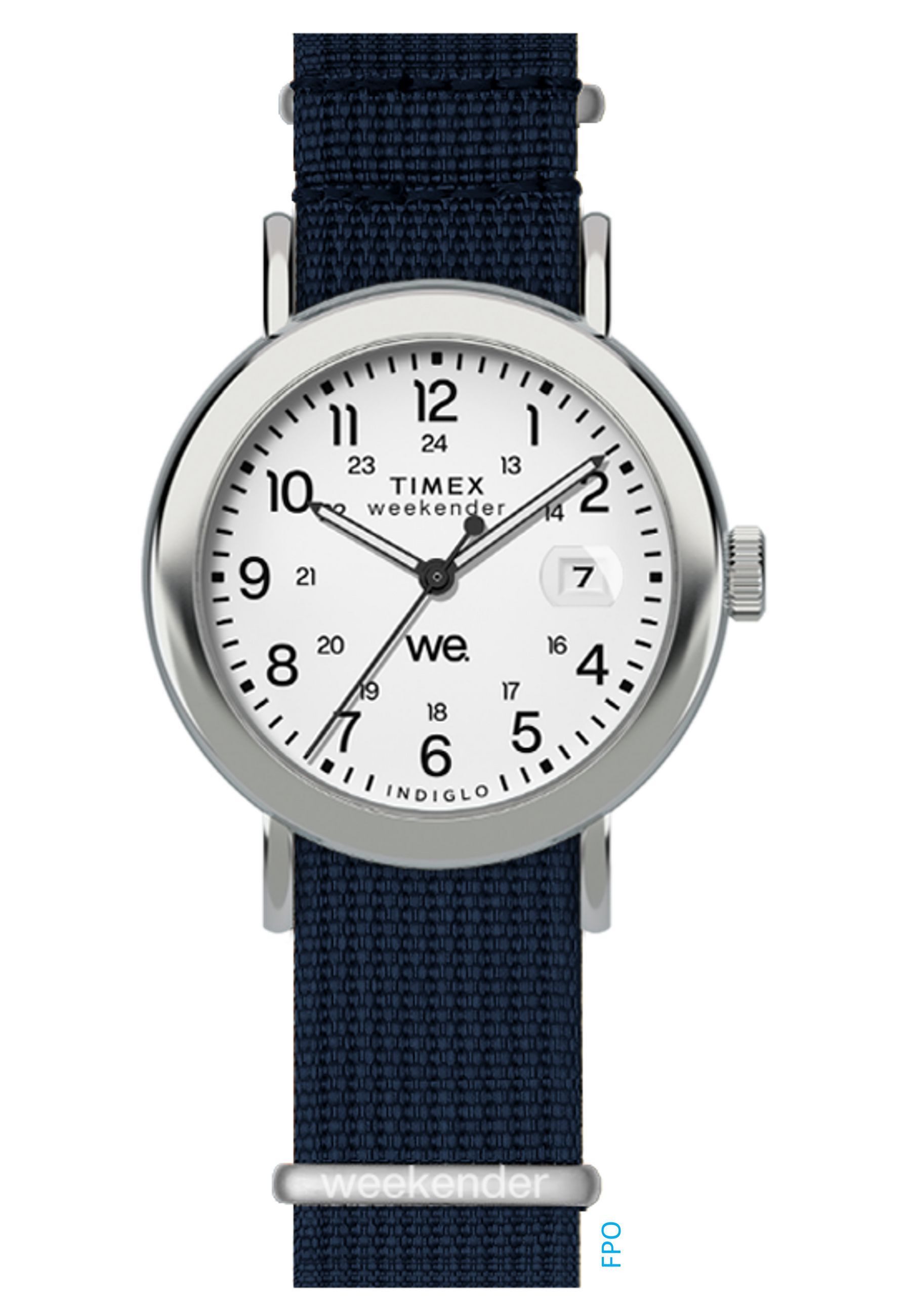 Timex Quarzuhr Timex Weekender, (1-tlg), Quarz-Analoguhr