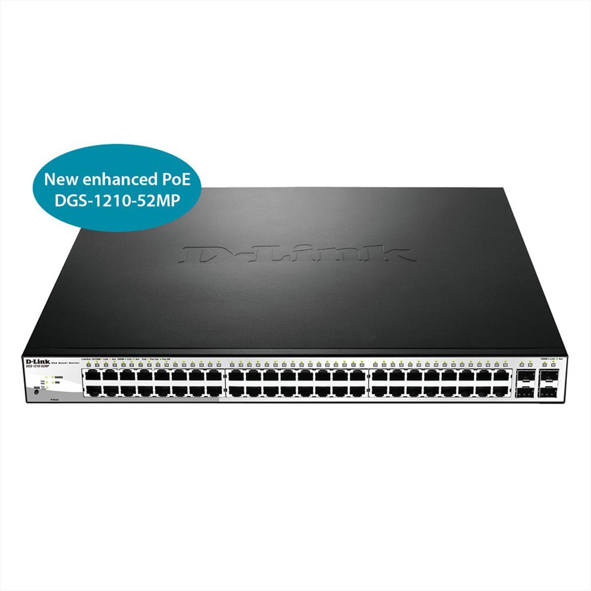DGS-1210-52MP 52-Port Layer2 Switch Netzwerk-Switch