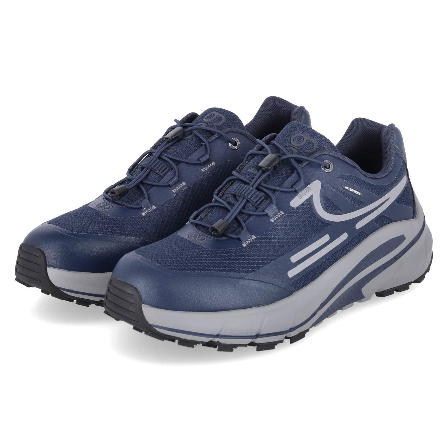 Tenhaag Tenhaag 0529-006 Herren Textil & Synthetik blue Schnürschuh