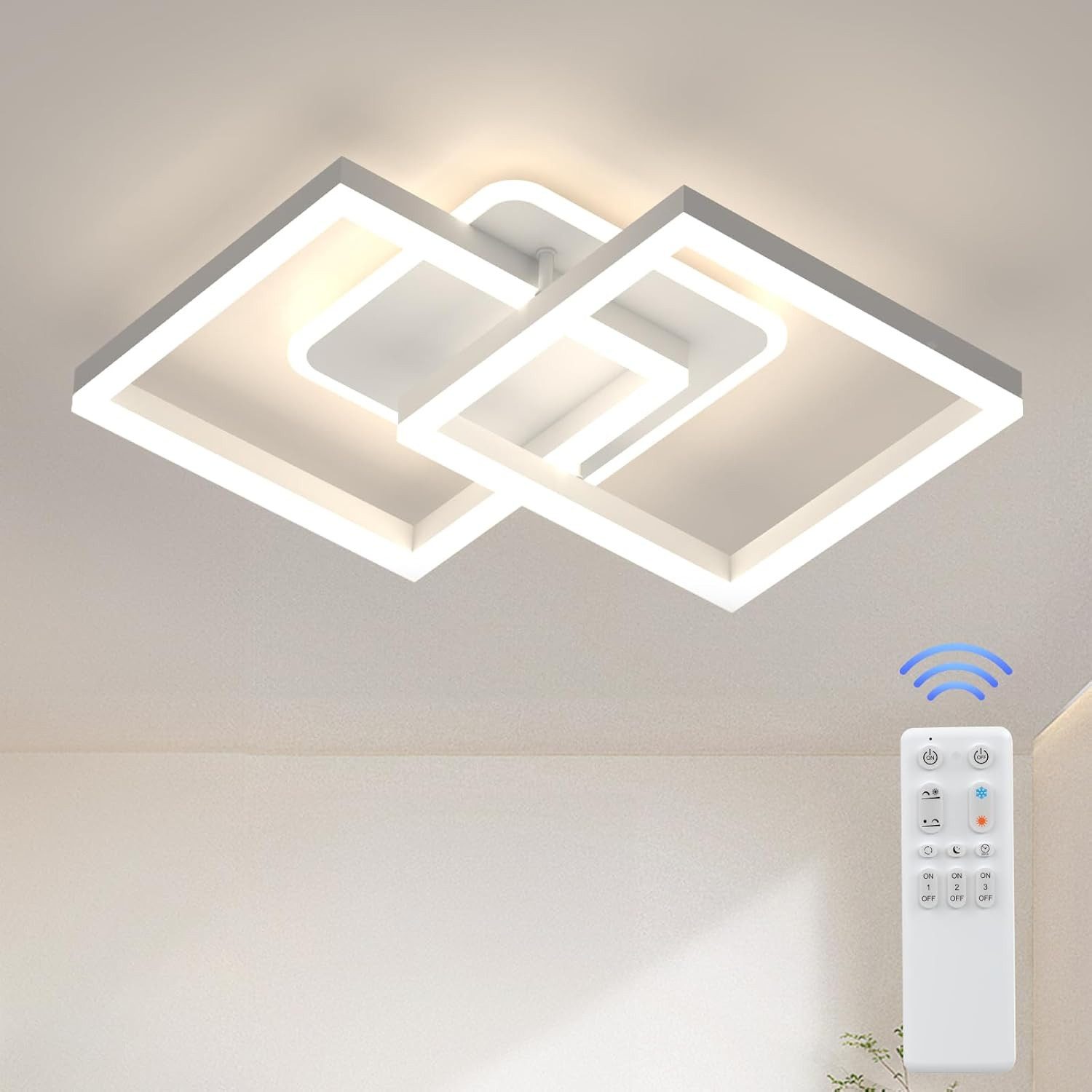 ANTEN Deckenleuchte 40W LED Deckenlampe Design günstig online kaufen