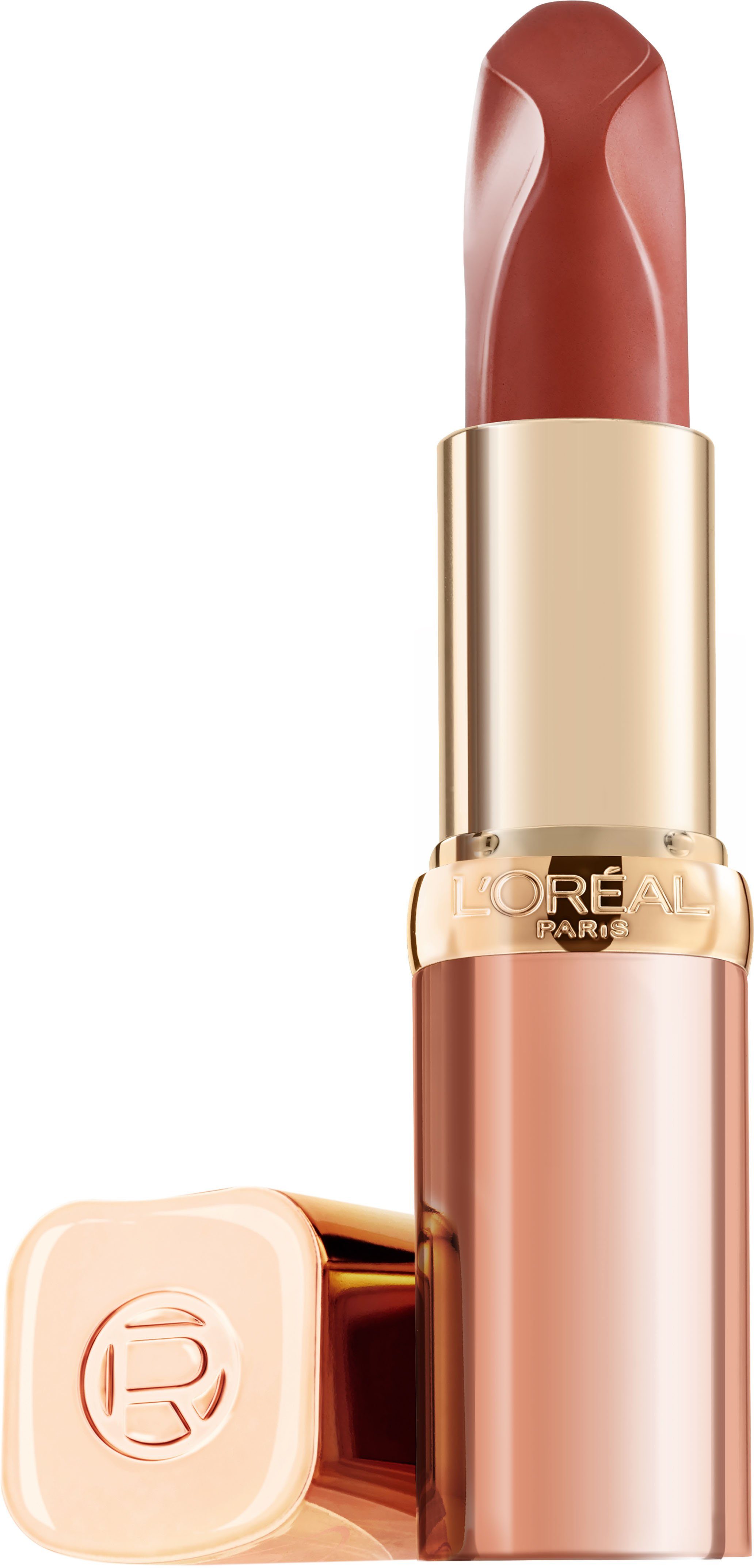 L'ORÉAL PARIS Lippenstift COLOR RICHE LES NUS, mit Ölen und Pigmenten, für strahlende Lippen
