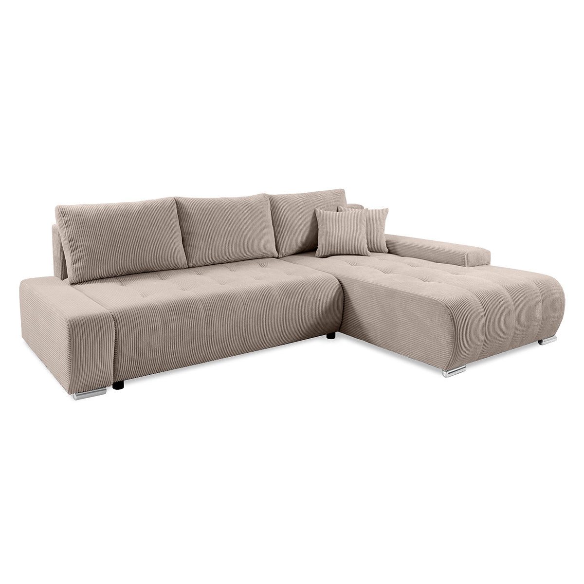 Petits-meubles 4-Sitzer Jonas, mit Schlaffunktion und Bettkasten