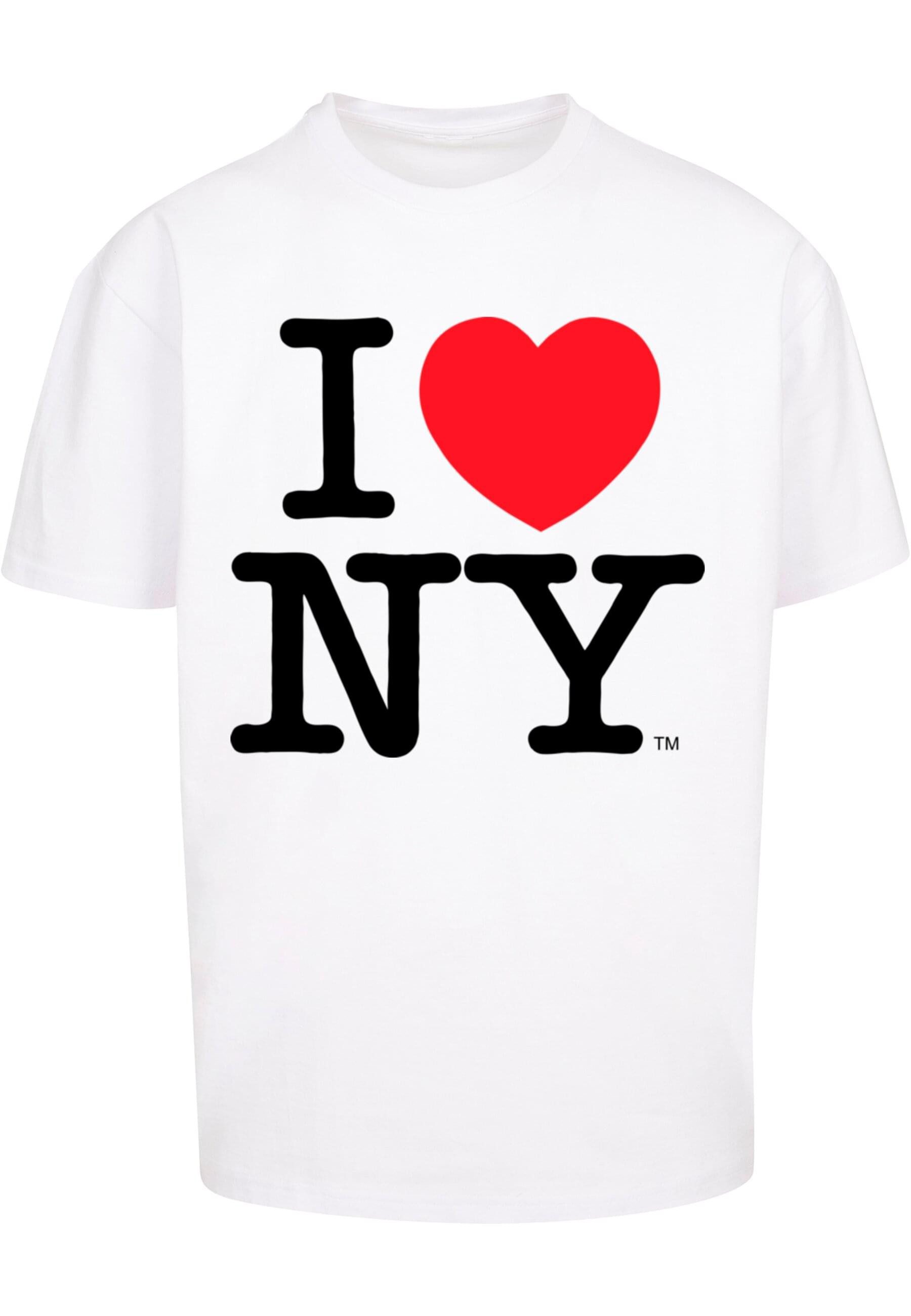 Merchcode T-Shirt Merchcode Herren I Love NY Oversize Tee (1-tlg) günstig online kaufen
