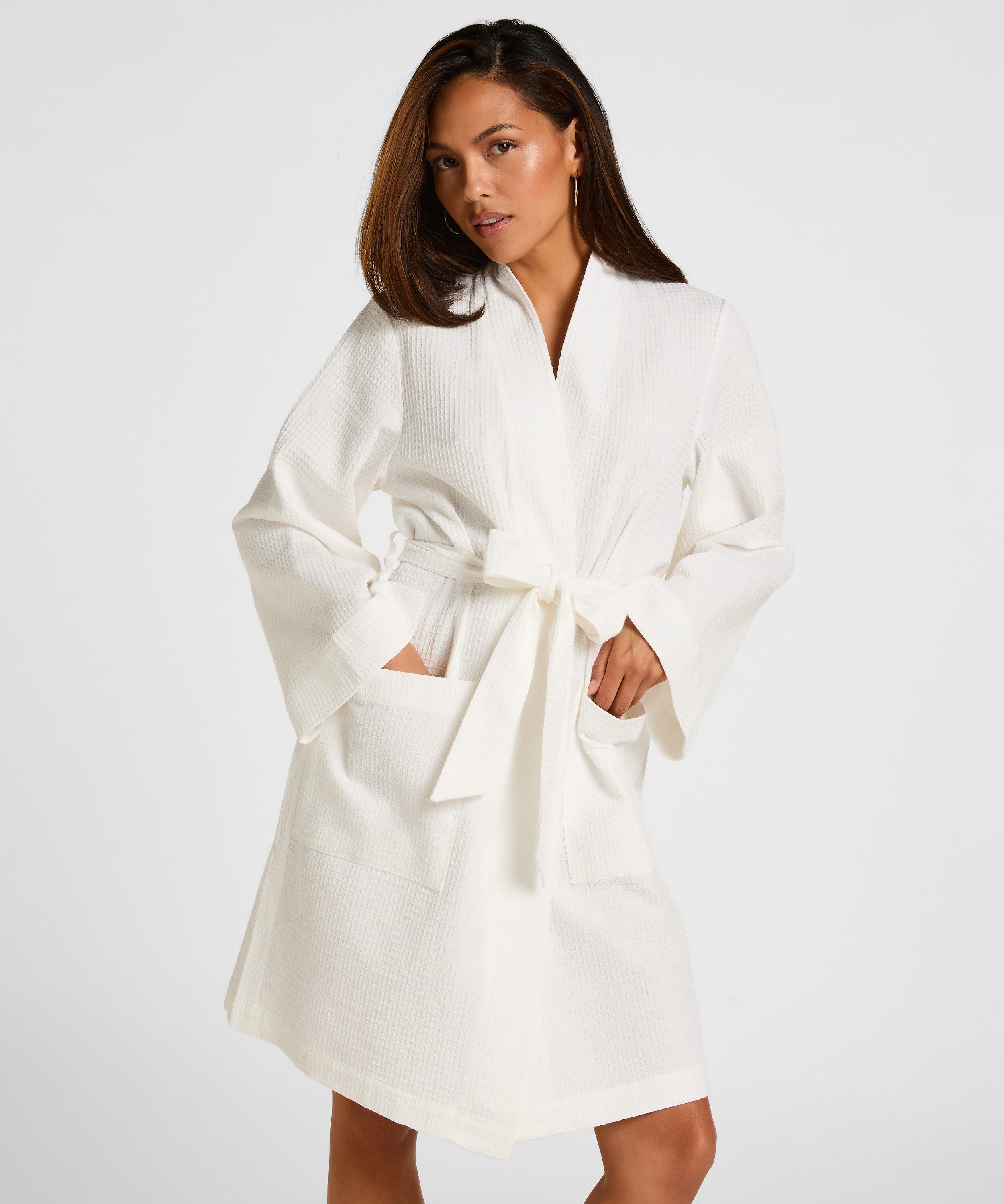 Hunkemöller Bademantel Waffle Bathrobe