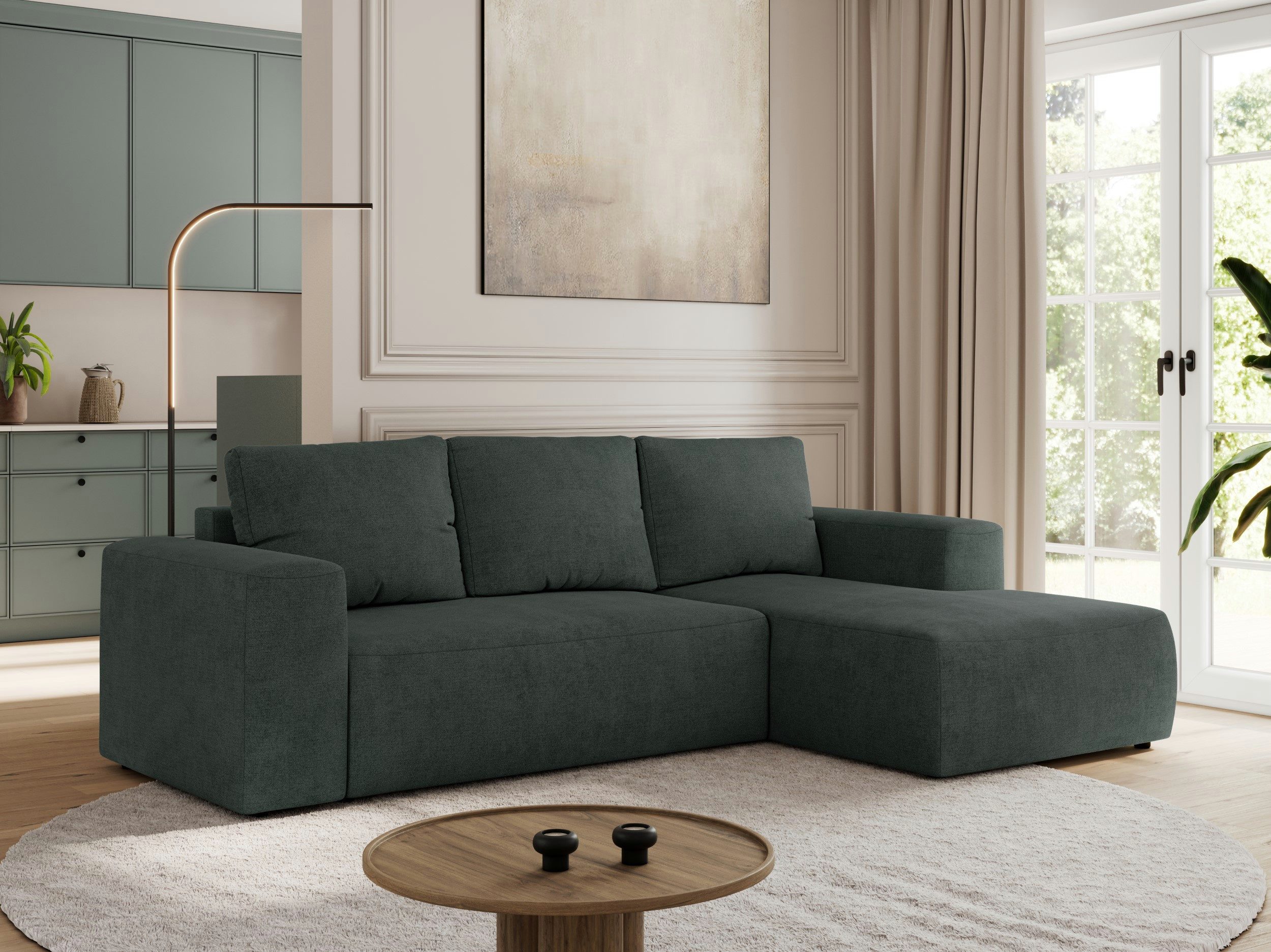 MKS MÖBEL Ecksofa TRENTINO L, Set, L-förmige Ecke, T30-Schaum, lose Kissen, günstig online kaufen