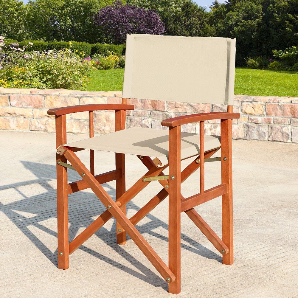 Casaria Regiestuhl Cannes (1 St), Creme günstig online kaufen