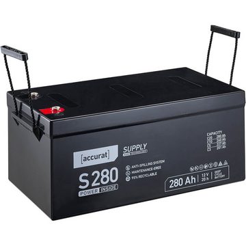 accurat Accurat Supply S280 AGM Bleiakku 280Ah Batterie, (12 V)
