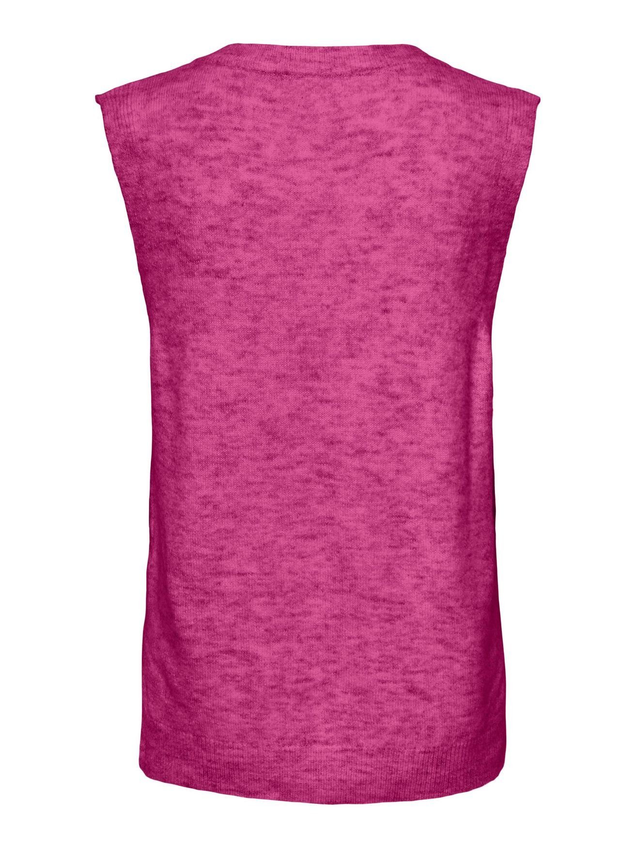 JACQUELINE de YONG Strickpullover JDYELANOR MIA V-NECK VEST KNT günstig online kaufen