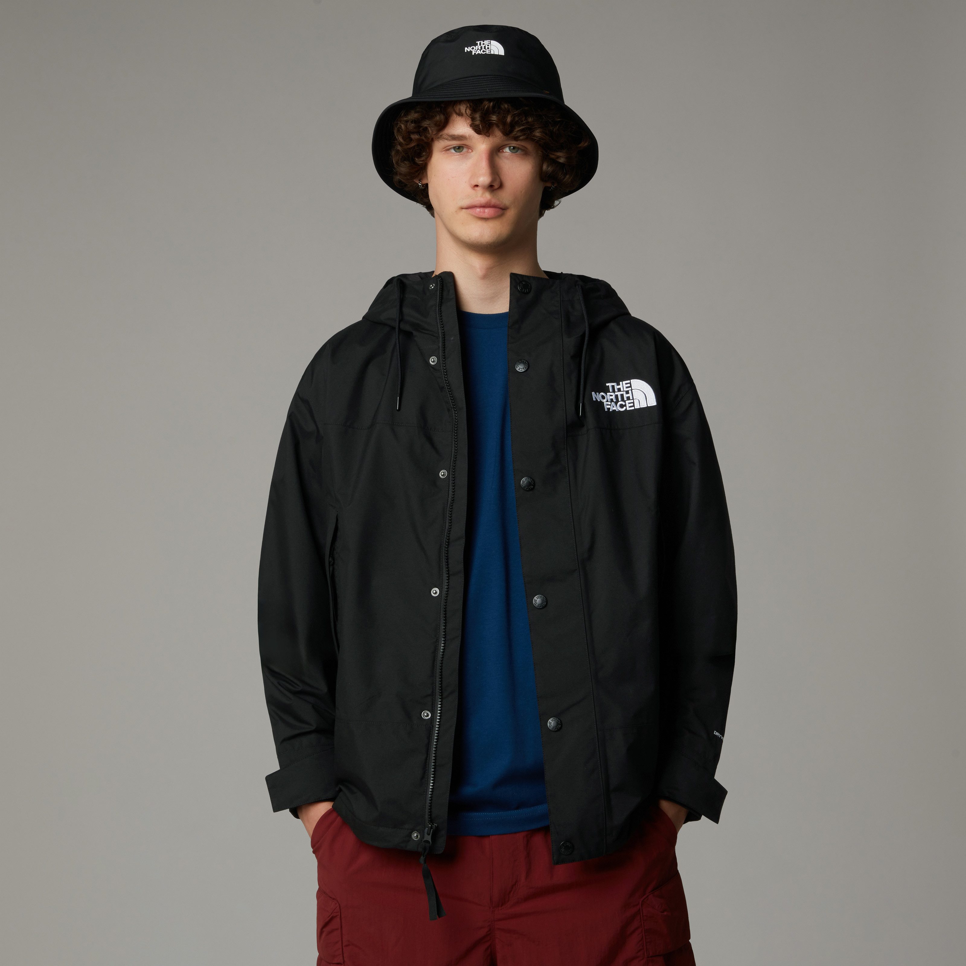 The North Face Funktionsjacke M REIGN ON JACKET Urbaner Look, wasserdicht, winddicht – Übergangsjacke