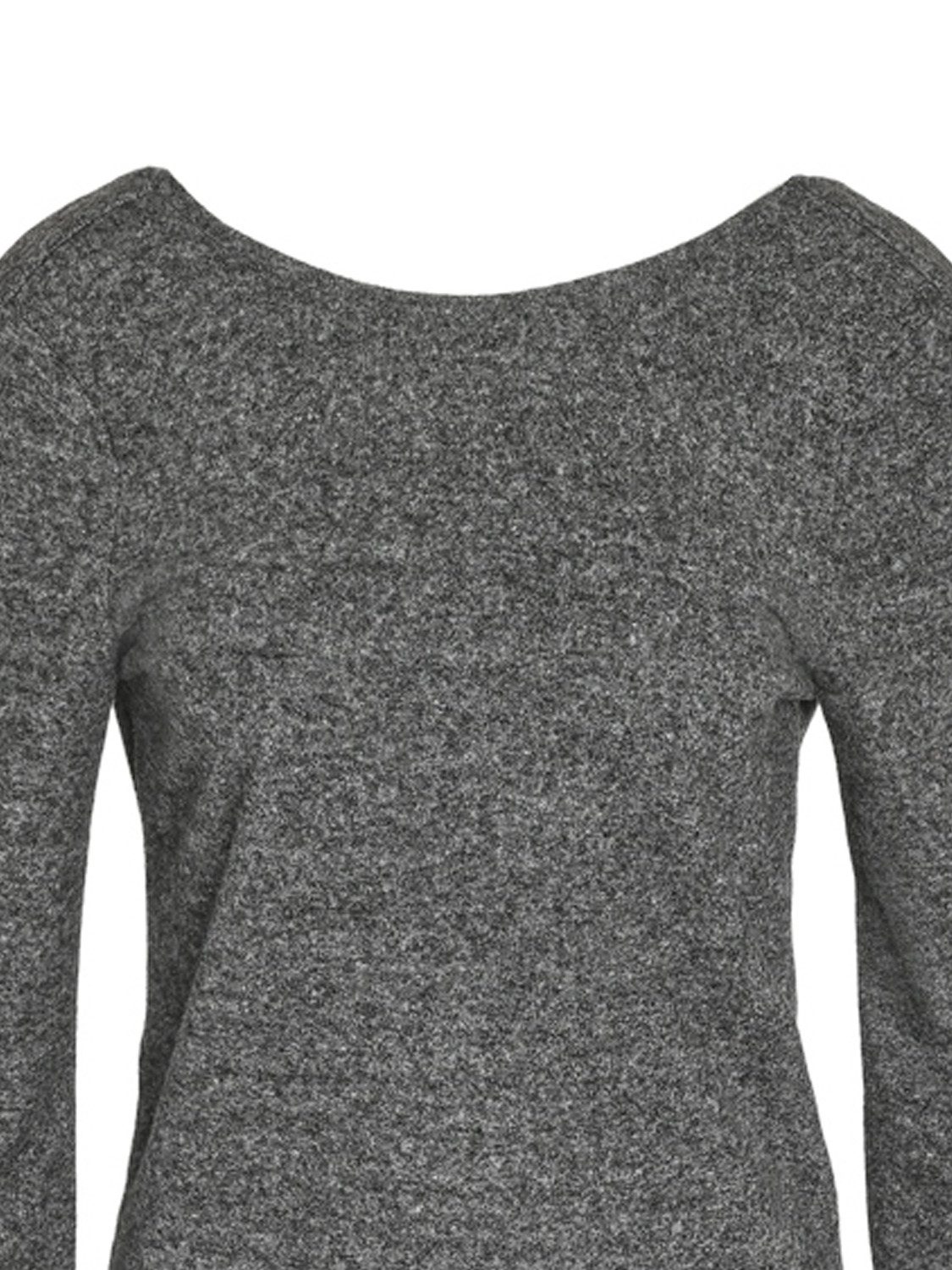Noisy may Abendkleid Lang Rundhals Langarm Regular Fit für Damen (lang) Recyceltes Material nachhaltig Normal Fit ohne Kragen