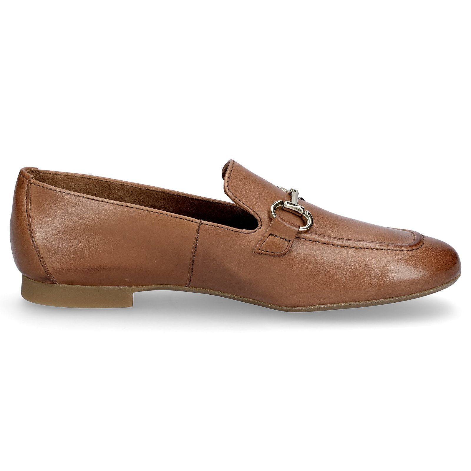 Paul Green Paul Green Damen Leder Slipper cognac braun Slipper